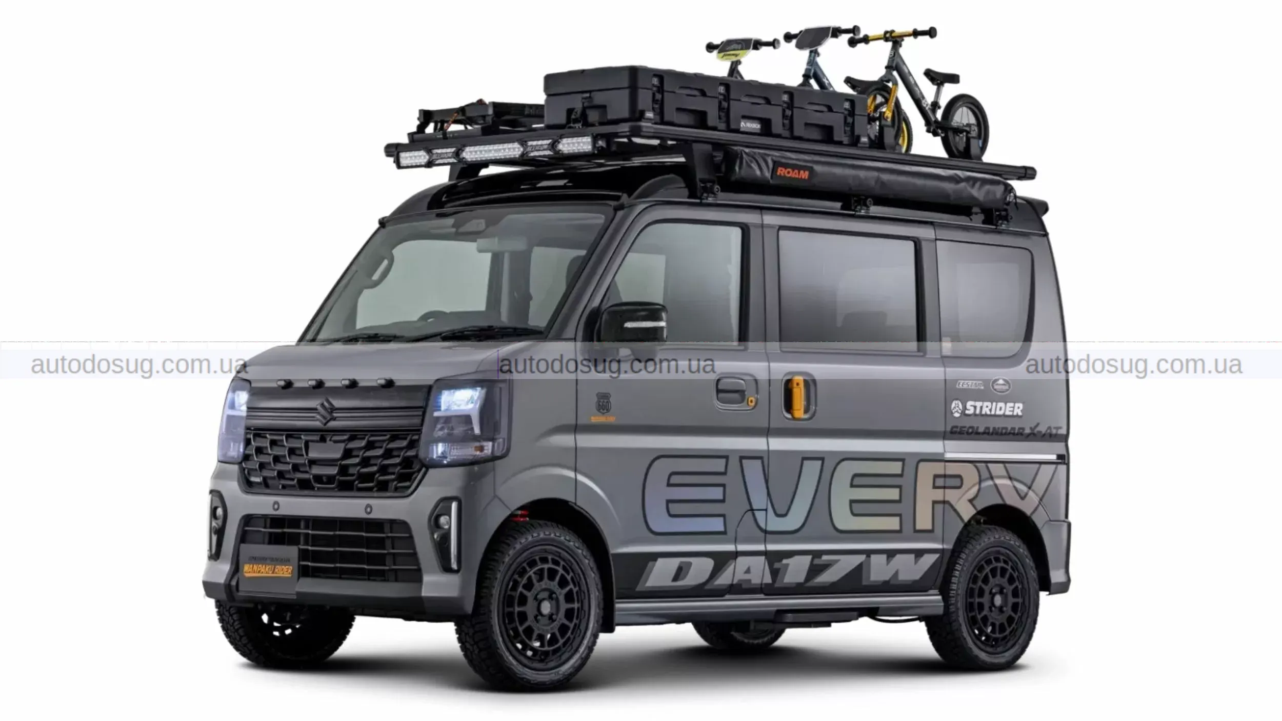 Suzuki готує яскраві шоу-машини для Tokyo Auto Salon 2026 із духом пригод