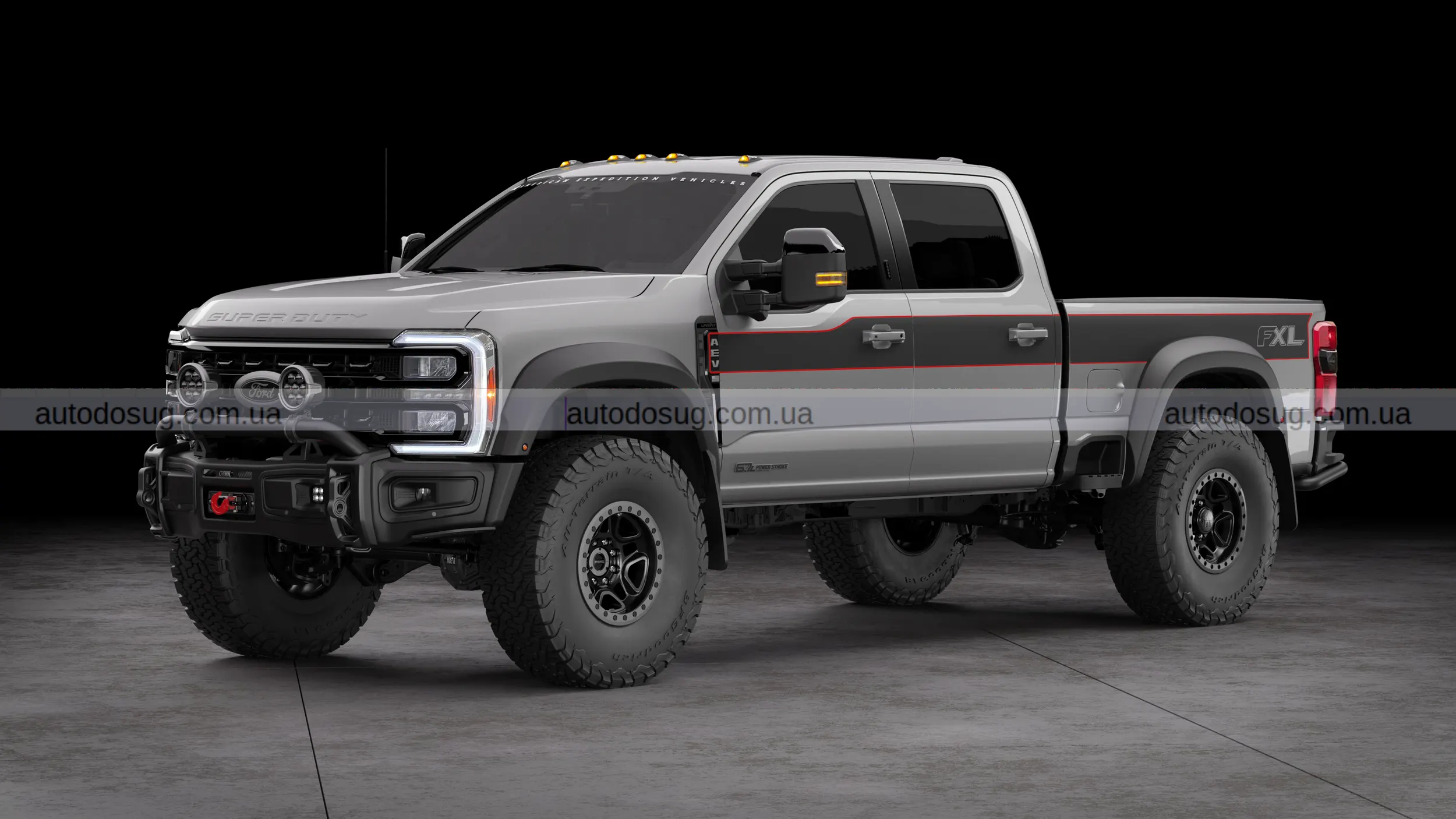 AEV робить Ford Super Duty ще більшим і жорсткішим