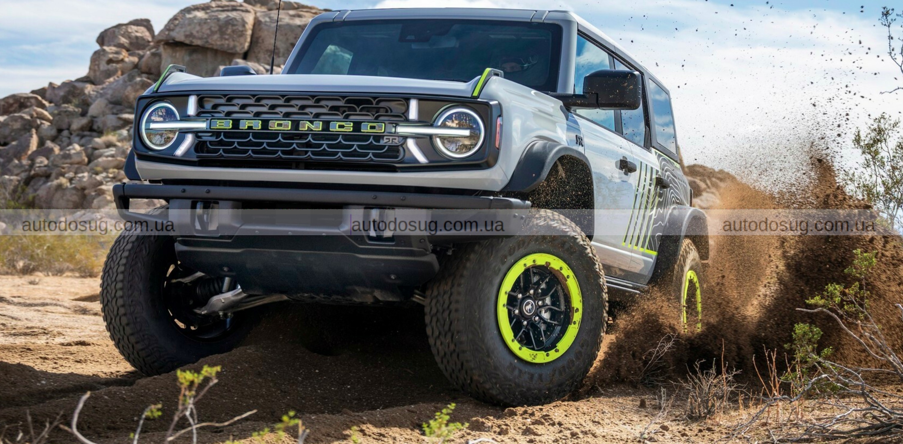 Ford Bronco RTR схожий на Raptor, але без його сили | Autodosug