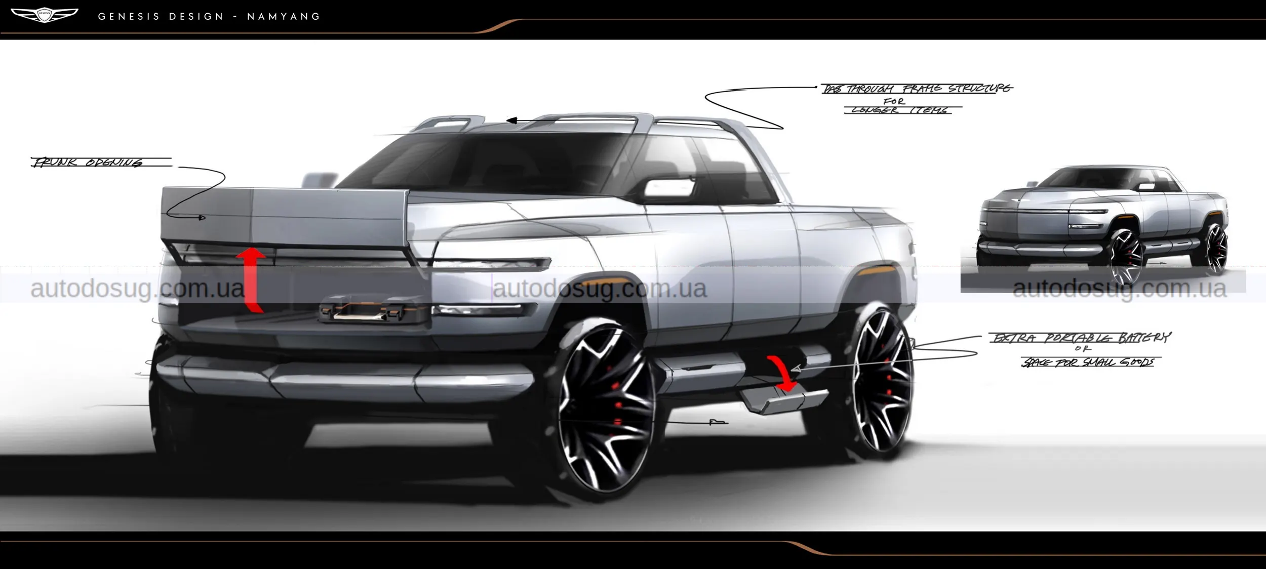 Genesis дивує футуристичним мінівеном Jet On Wheels