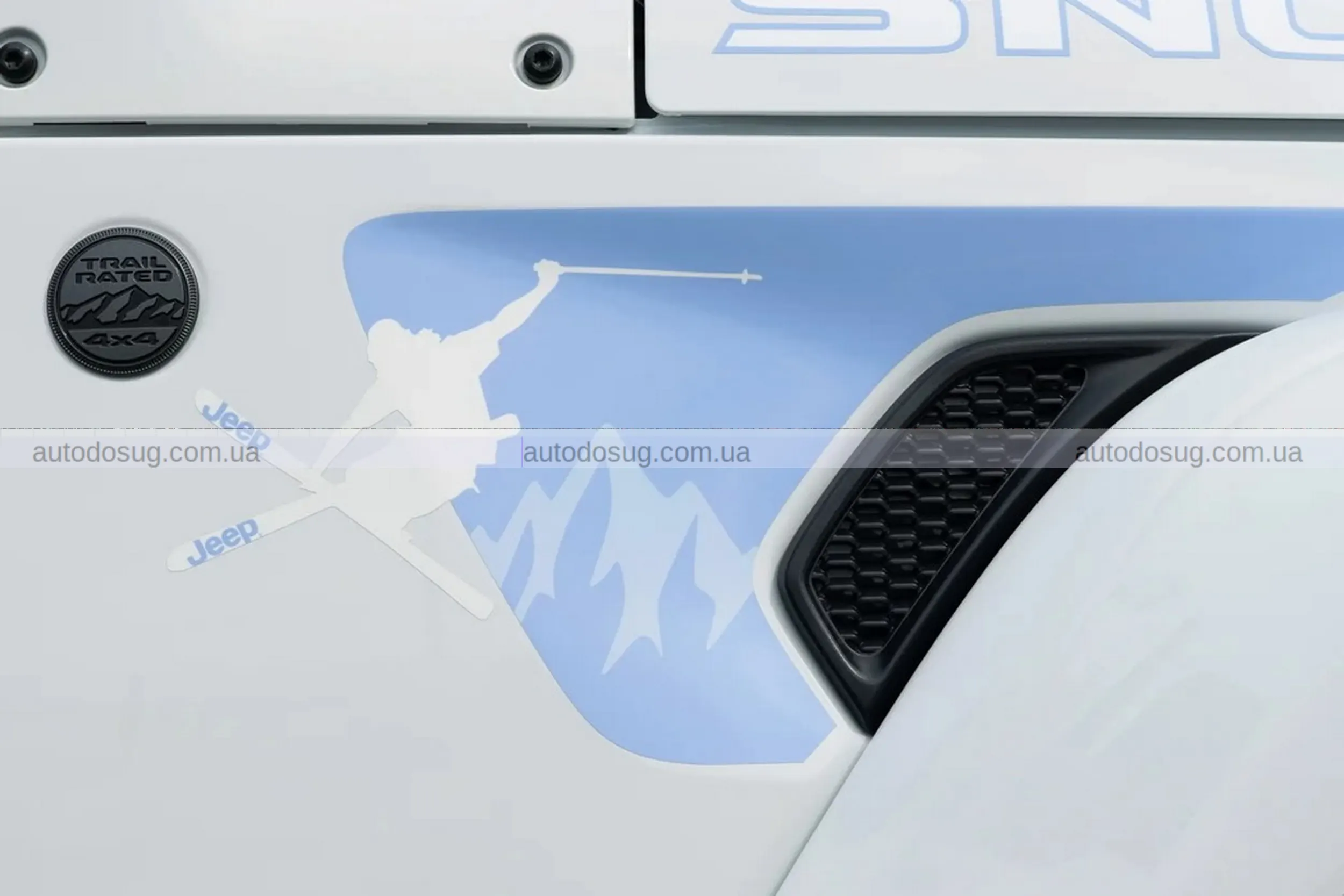 Jeep випустив сніжну версію Wrangler