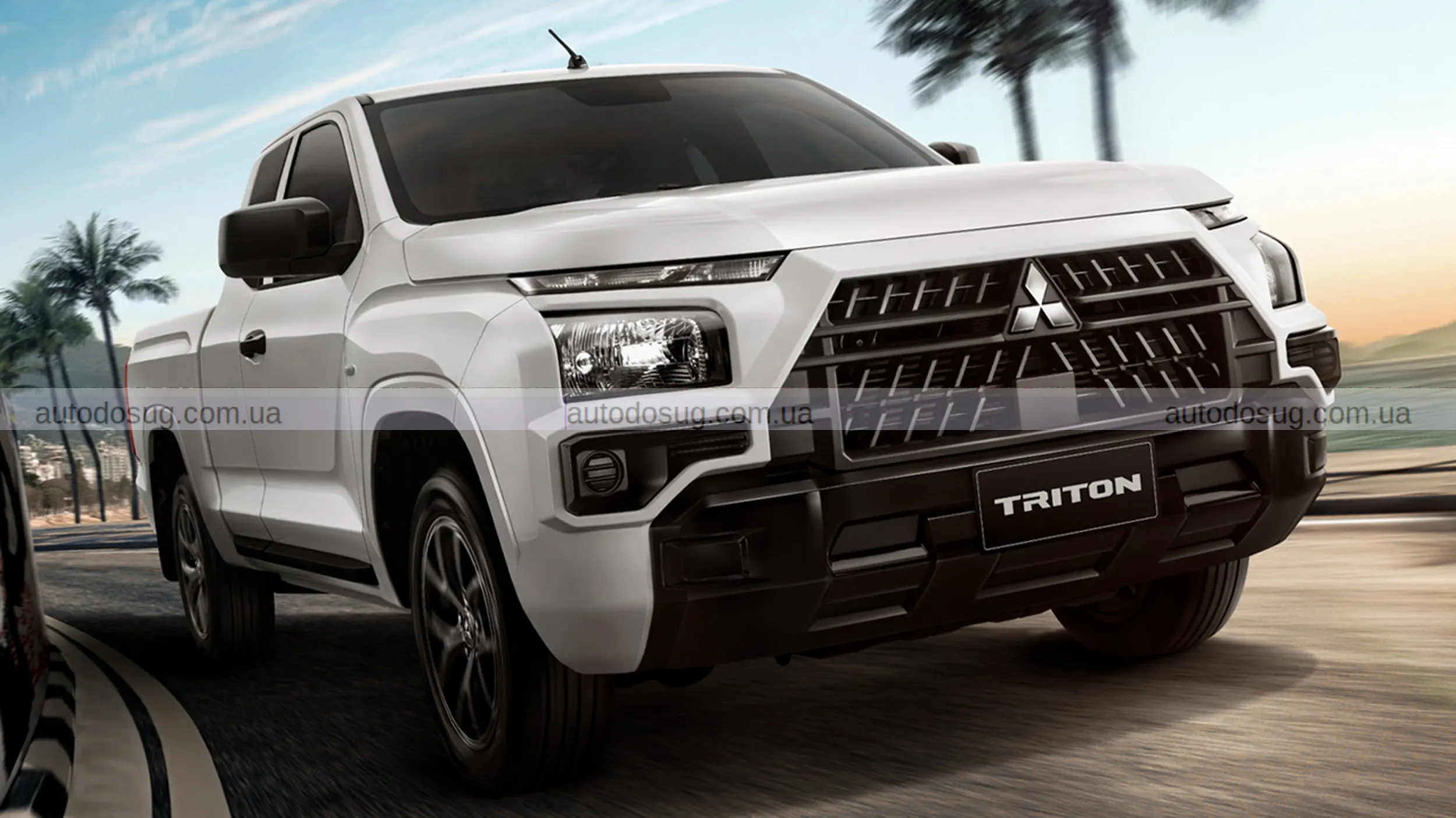 Mitsubishi Triton Street демонструє новий зовнішній образ для популярного пікапа в 2026 році