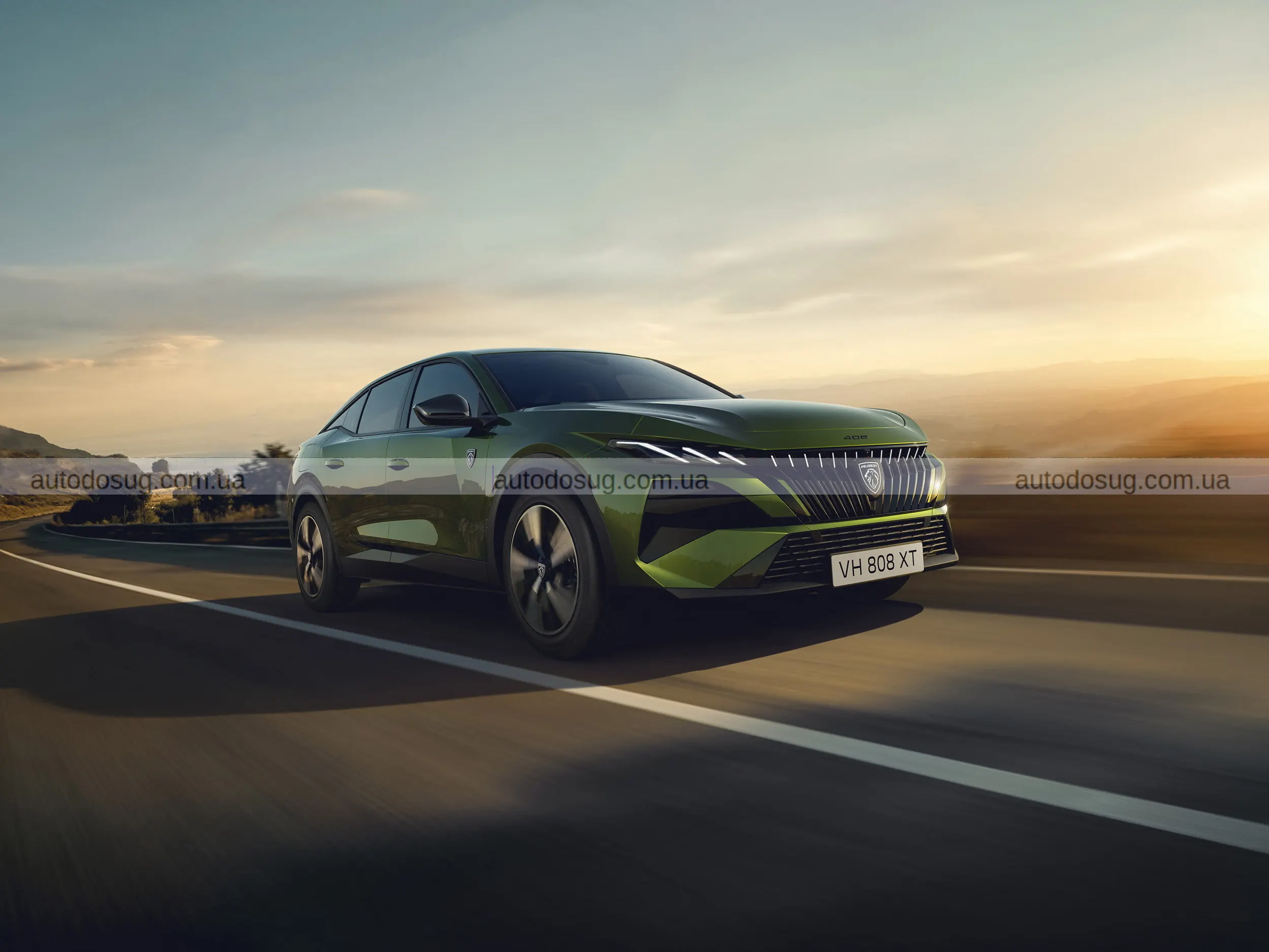 Peugeot 408 2026 виходить на сцену з новим обличчям