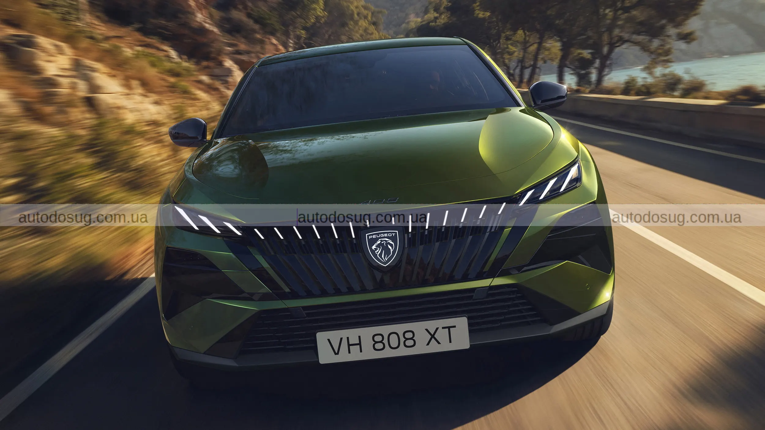 Peugeot 408 2026 виходить на сцену з новим обличчям