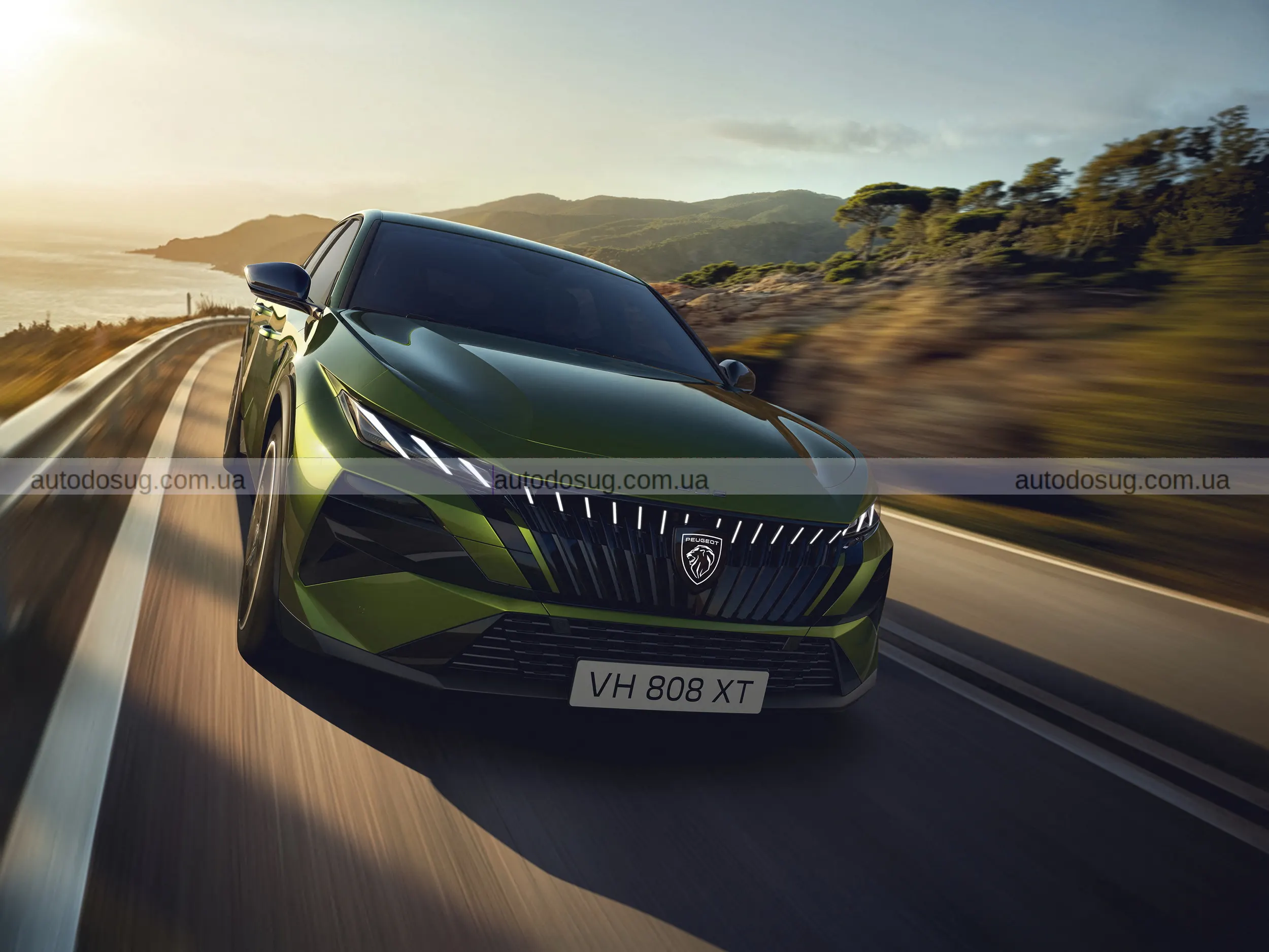 Peugeot 408 2026 виходить на сцену з новим обличчям