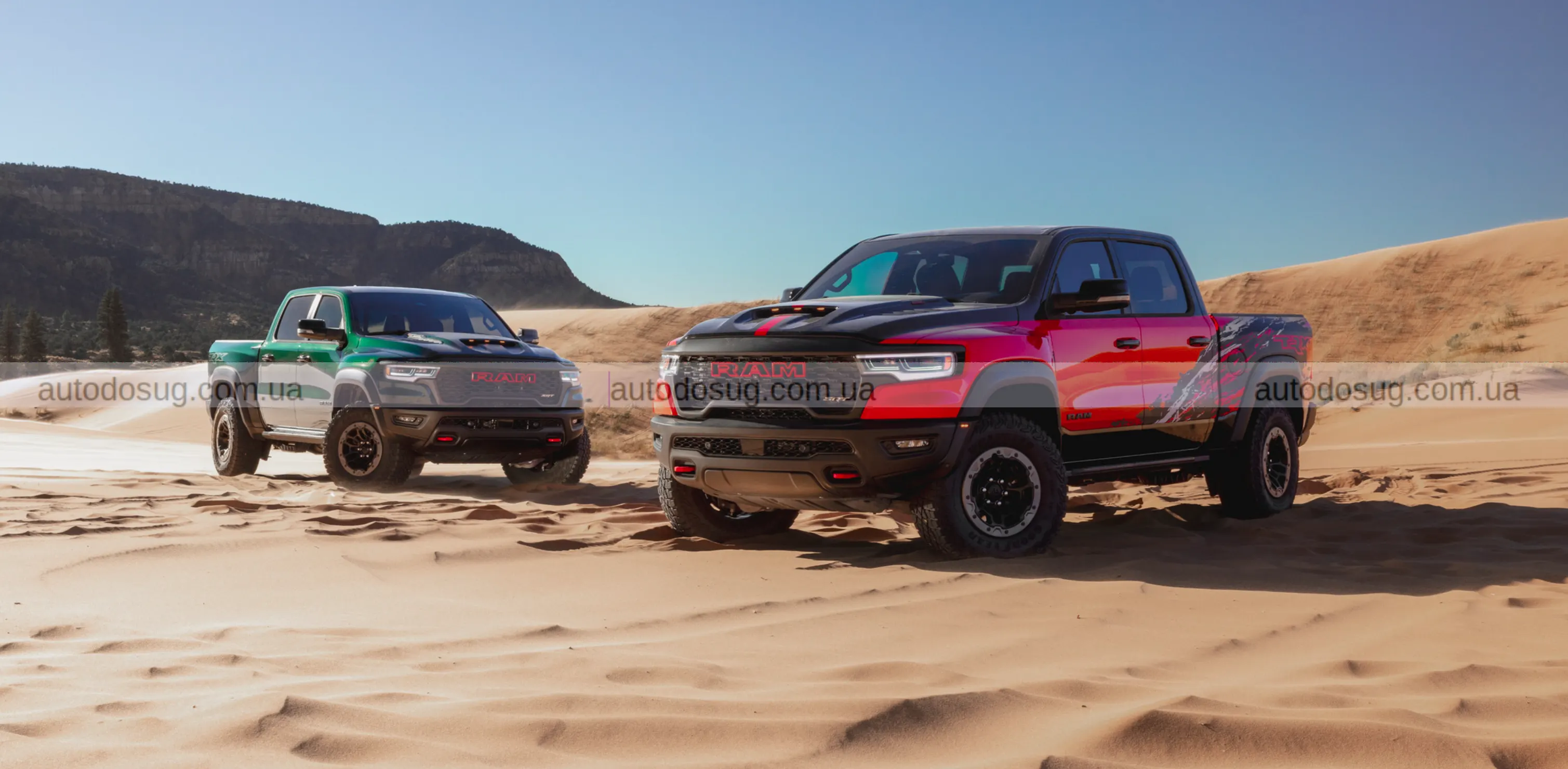 Ram 1500 SRT TRX 2027 повертається з неймовірною потужністю