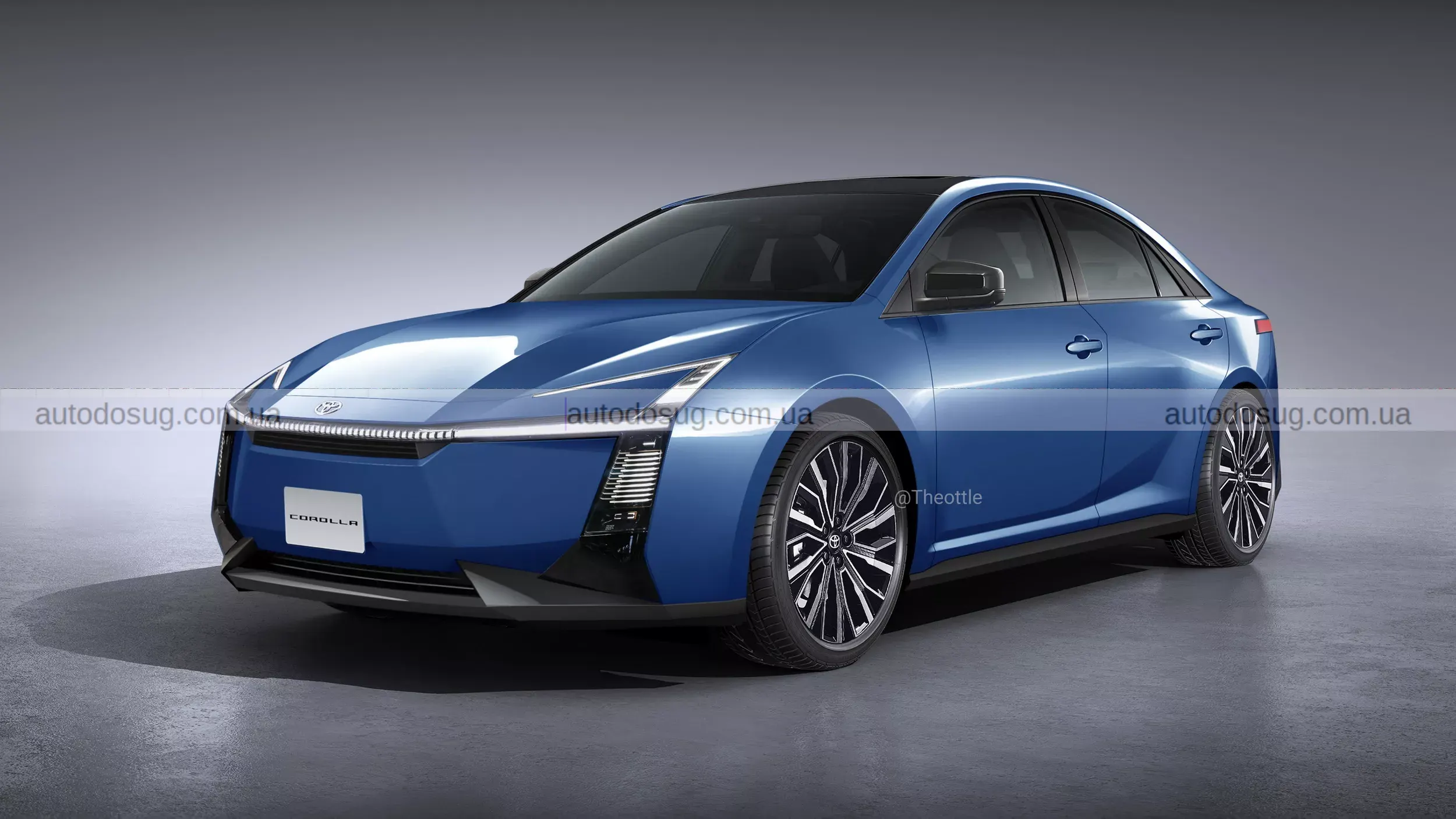 Toyota Corolla 2026 перетворює гібрид у стиль