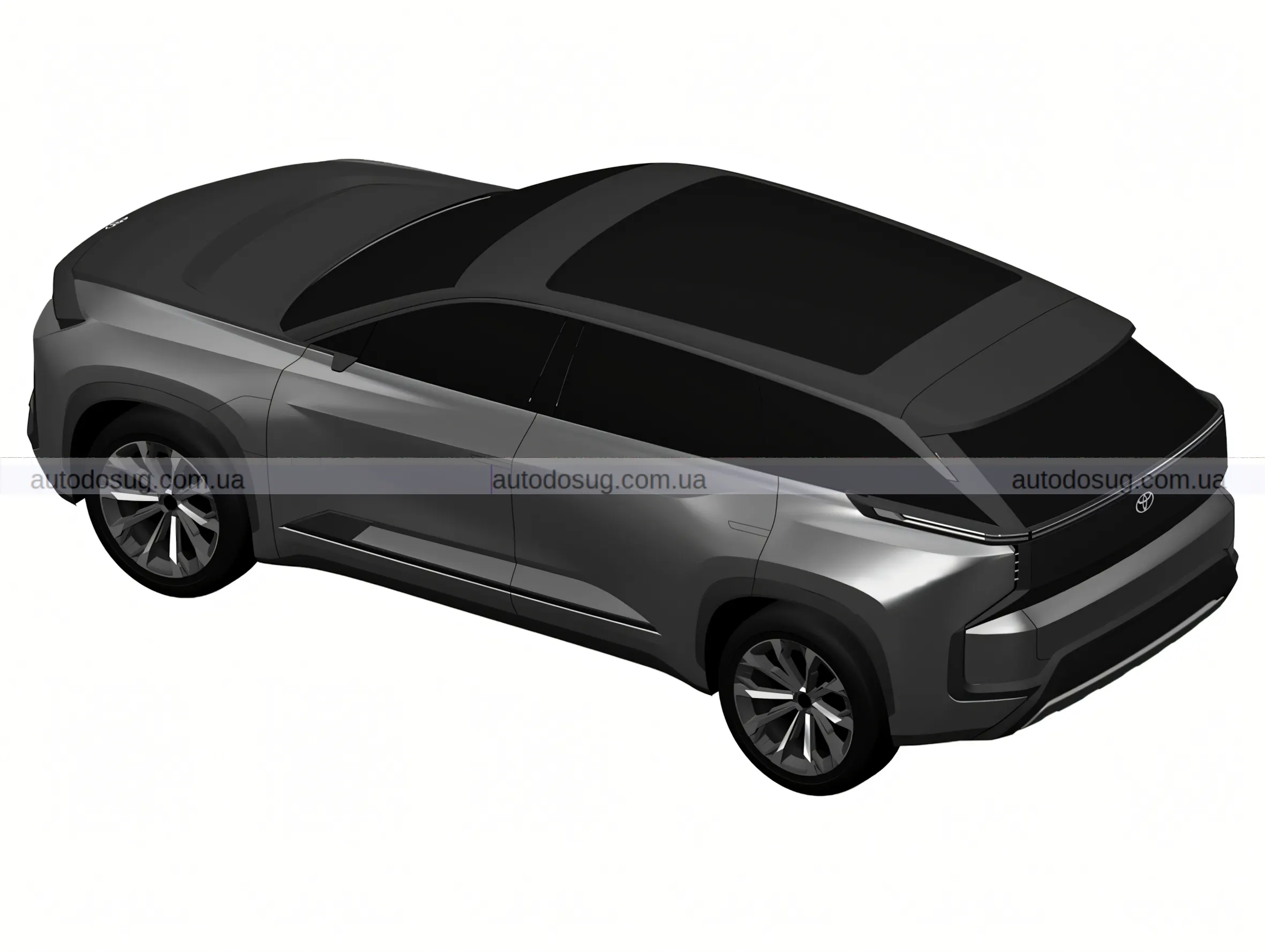Toyota натякає на флагманський три-рядовий електросUV