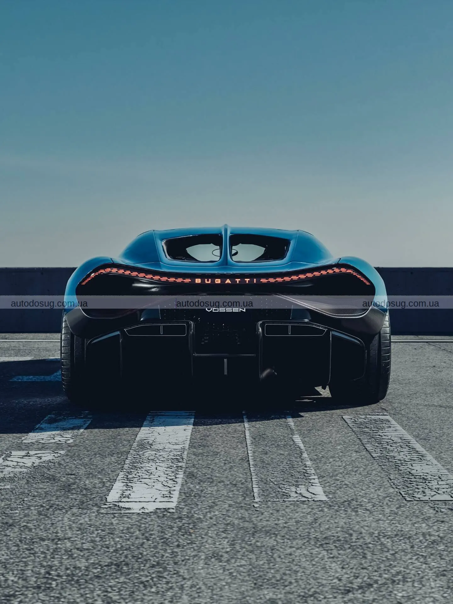 Воссен анонсував кастомні колеса для майбутнього гіперкара Bugatti Tourbillon