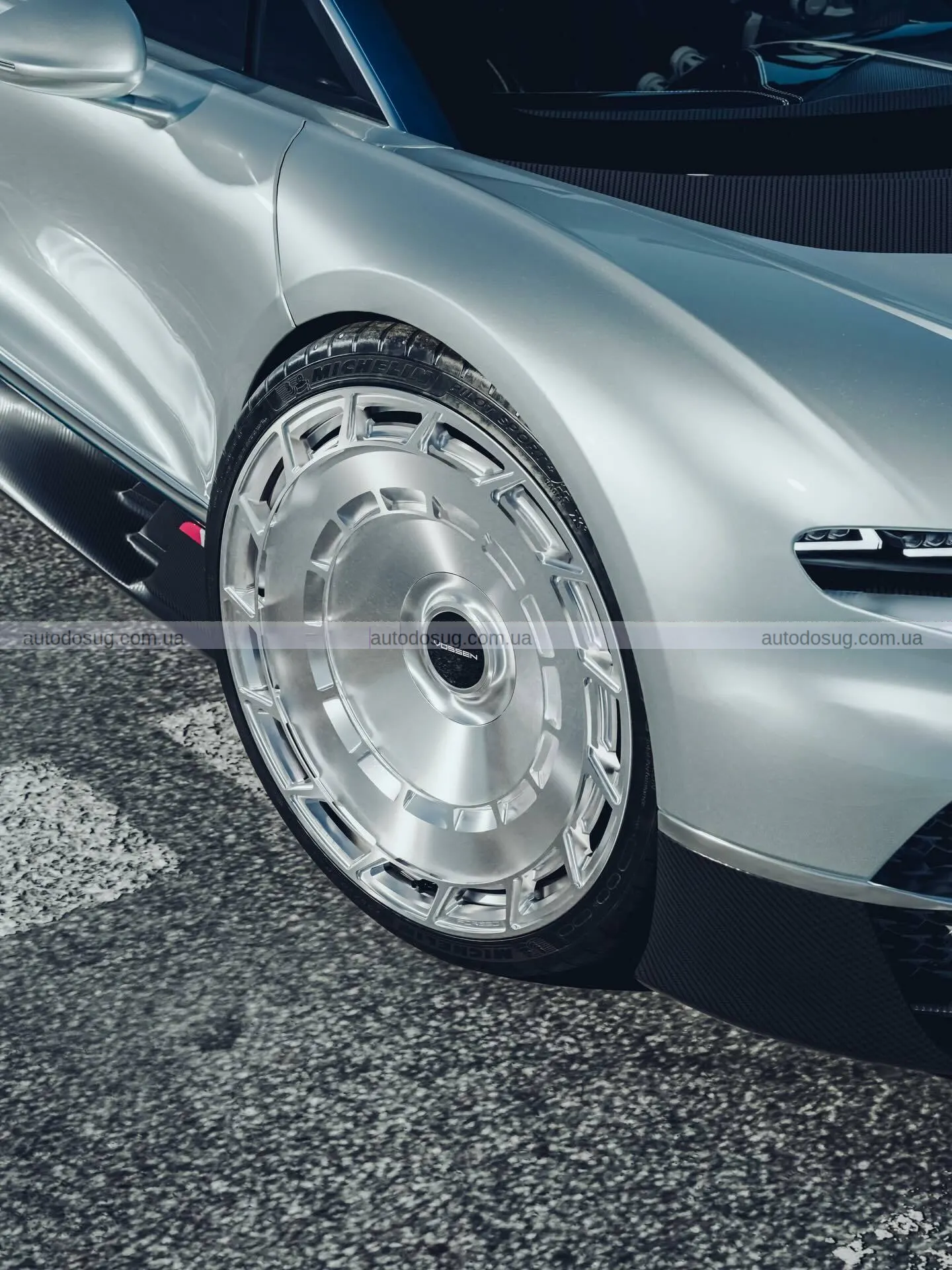 Воссен анонсував кастомні колеса для майбутнього гіперкара Bugatti Tourbillon