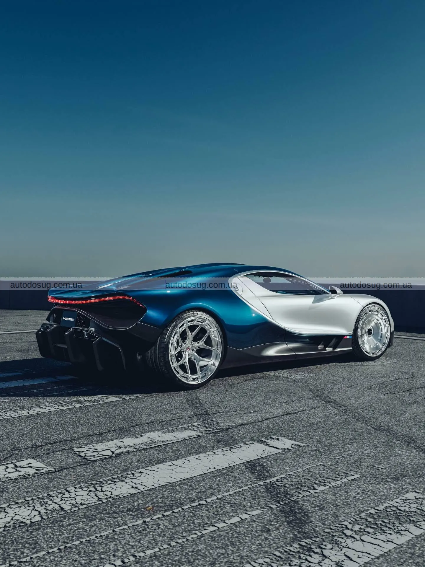 Воссен анонсував кастомні колеса для майбутнього гіперкара Bugatti Tourbillon