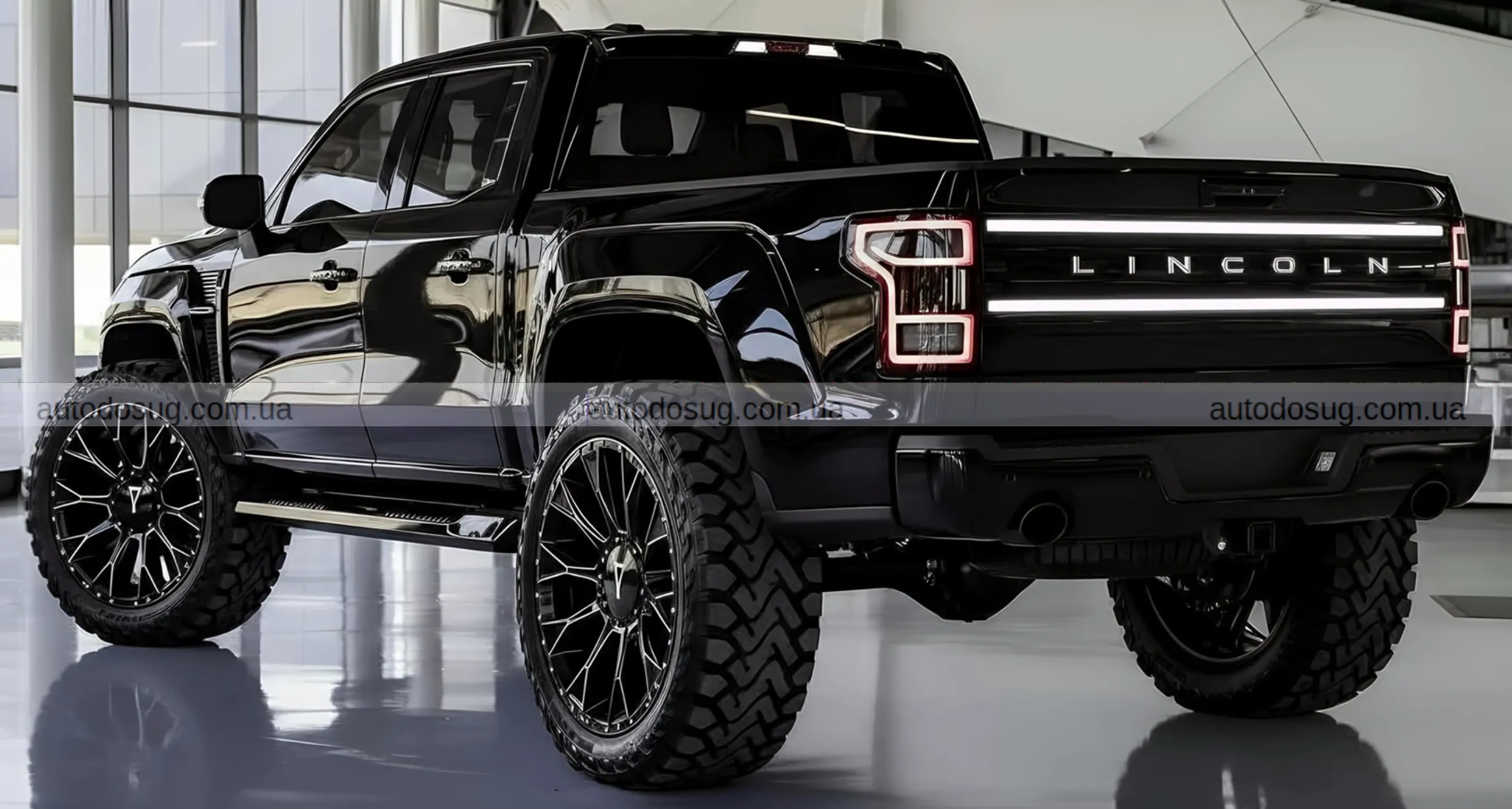 Чорний пікап Lincoln Navigator 2027 найжорстокіший розкішний звір коли-небудь побудований