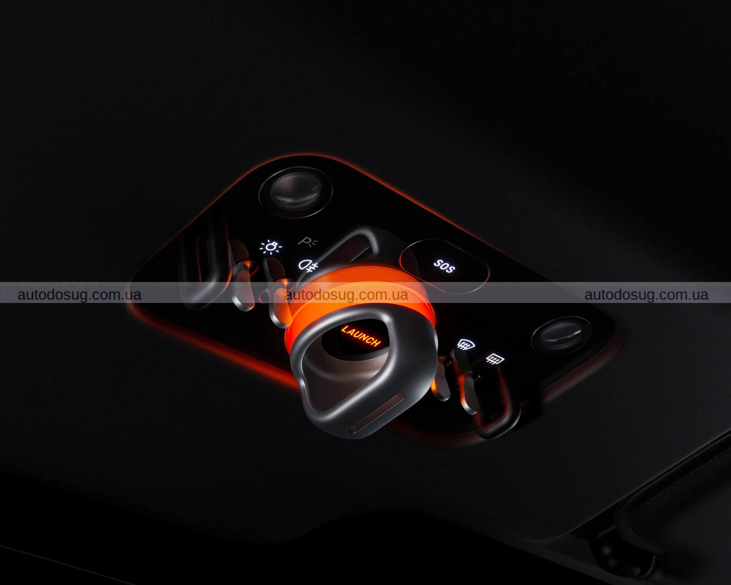 Електромобіль Ferrari Luce EV має скляний ключ та дивні кнопки