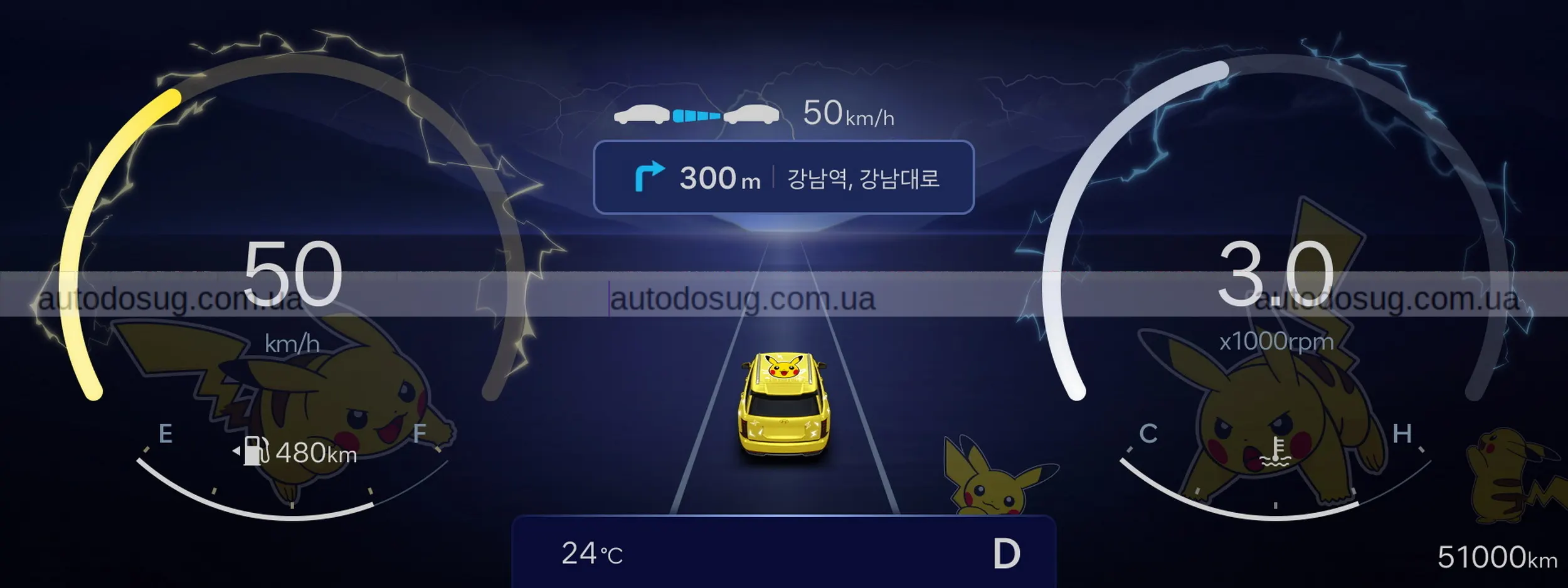 Hyundai додає покемонів у свої автомобілі та перетворює панель приладів на ігровий світ