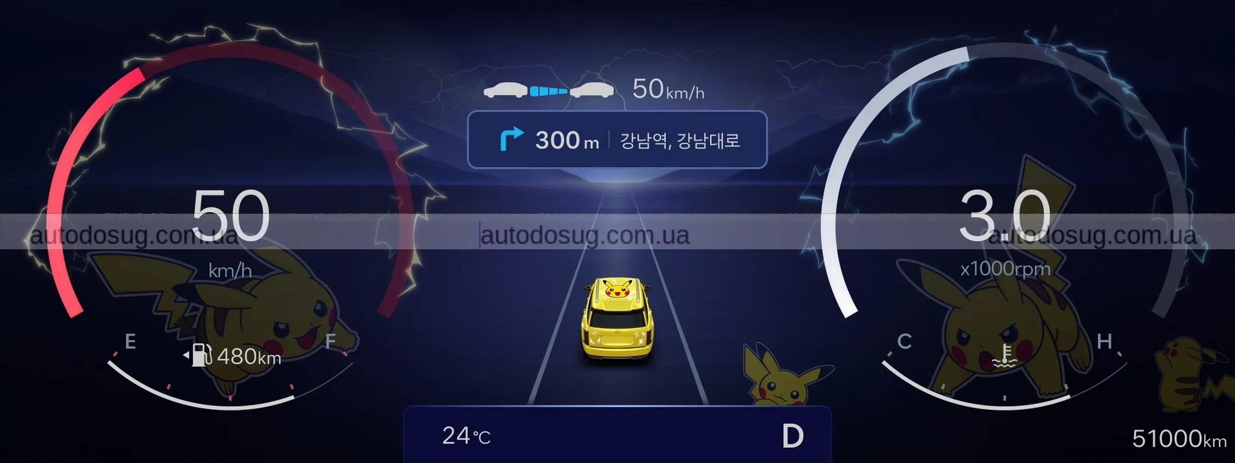 Hyundai додає покемонів у свої автомобілі та перетворює панель приладів на ігровий світ