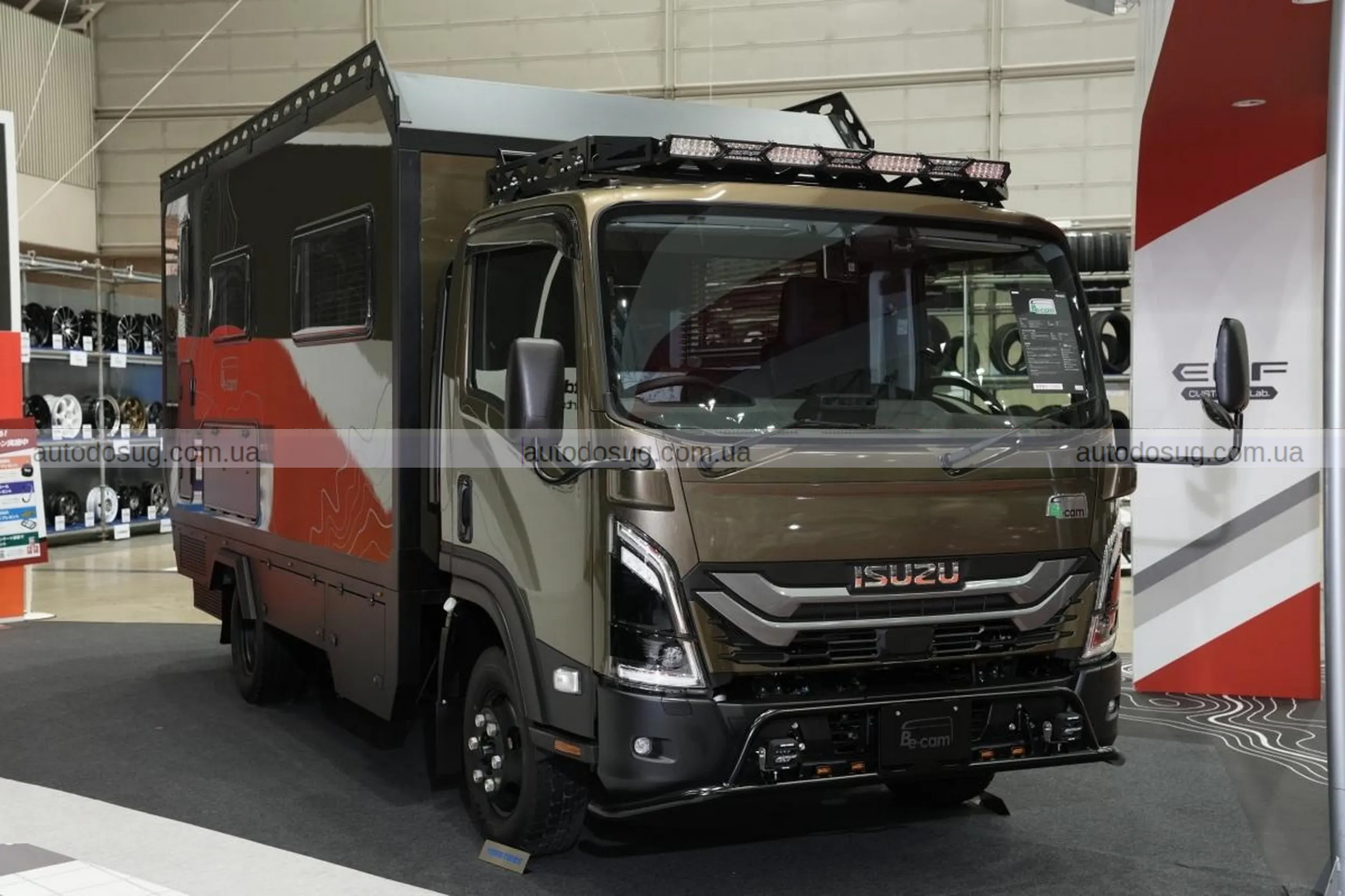 Isuzu Elf Concept перетворює утилітарний фургон у стильний простір для життя