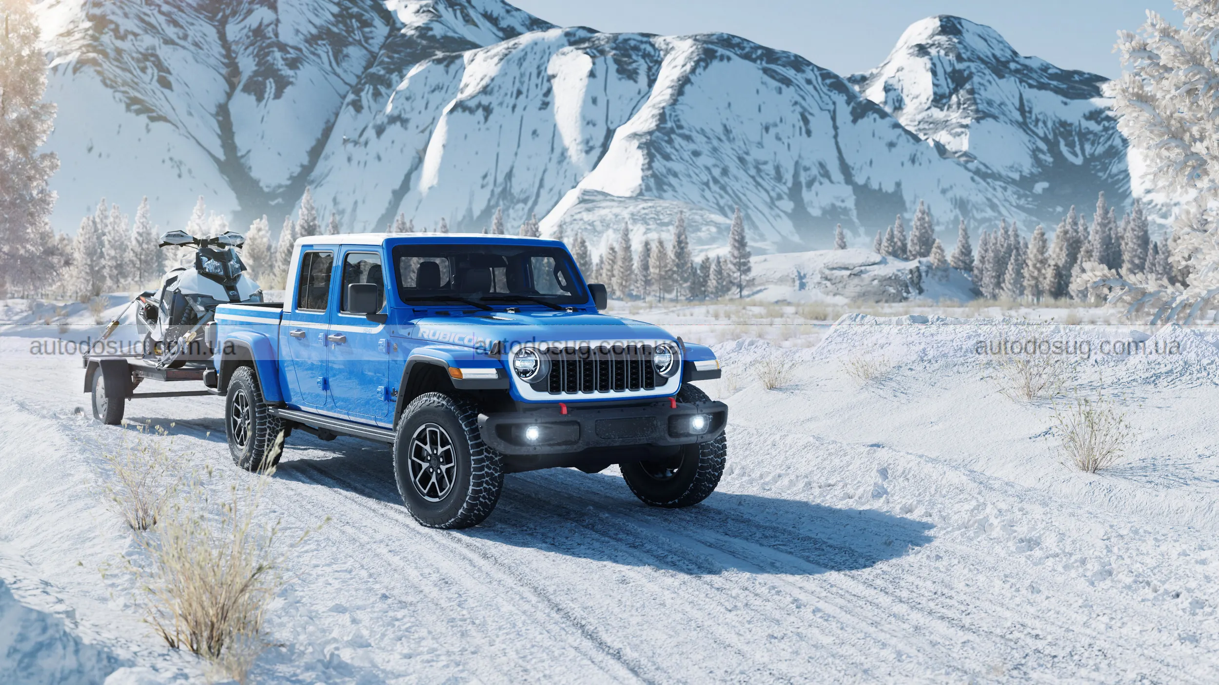 Jeep пропонує ретро-версію Gladiator Whitecap