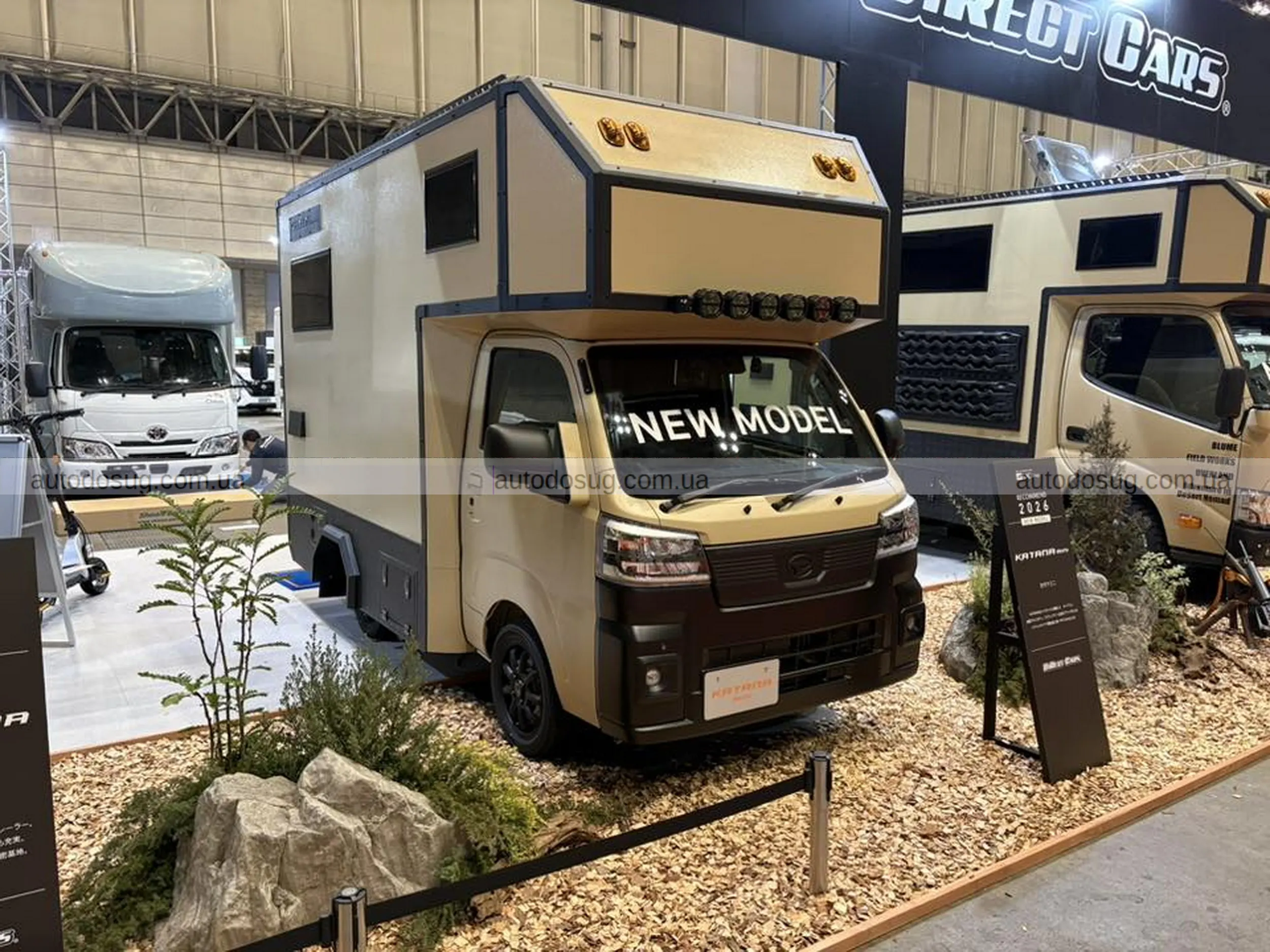 Крихітна вантажівка Kei стає справжнім крихітним будинком на колесах