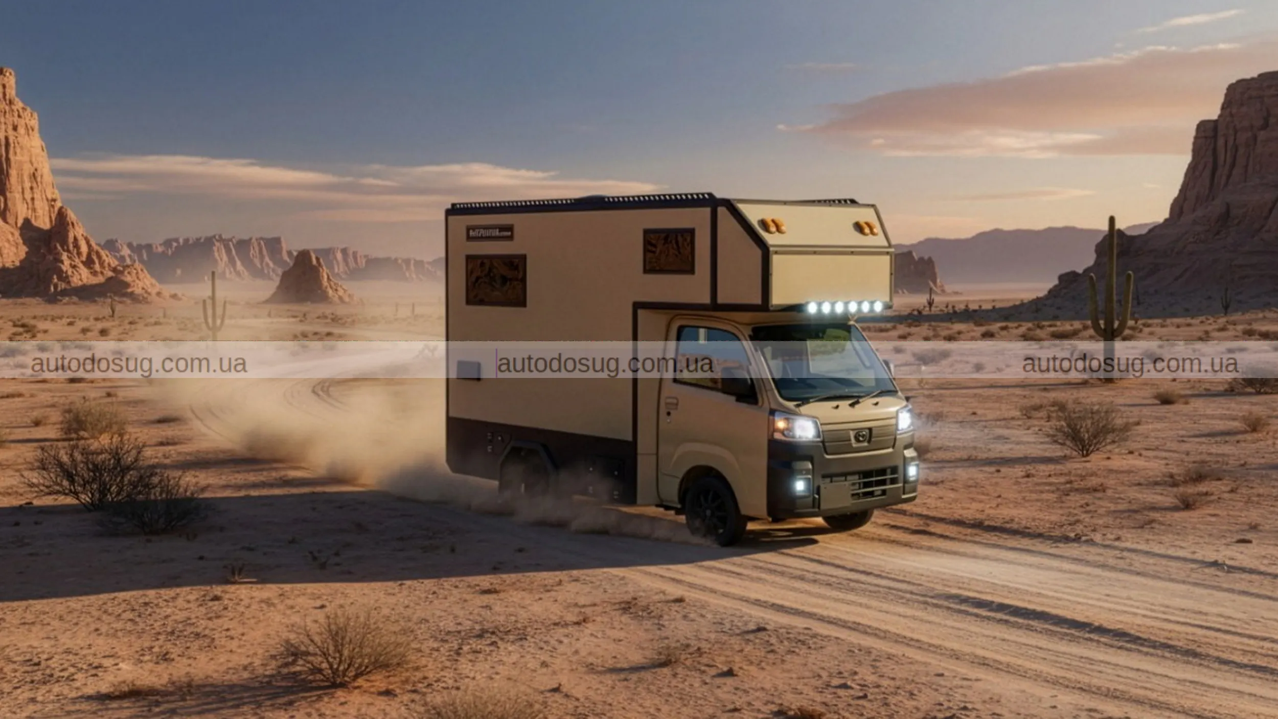 Крихітна вантажівка Kei стає справжнім крихітним будинком на колесах