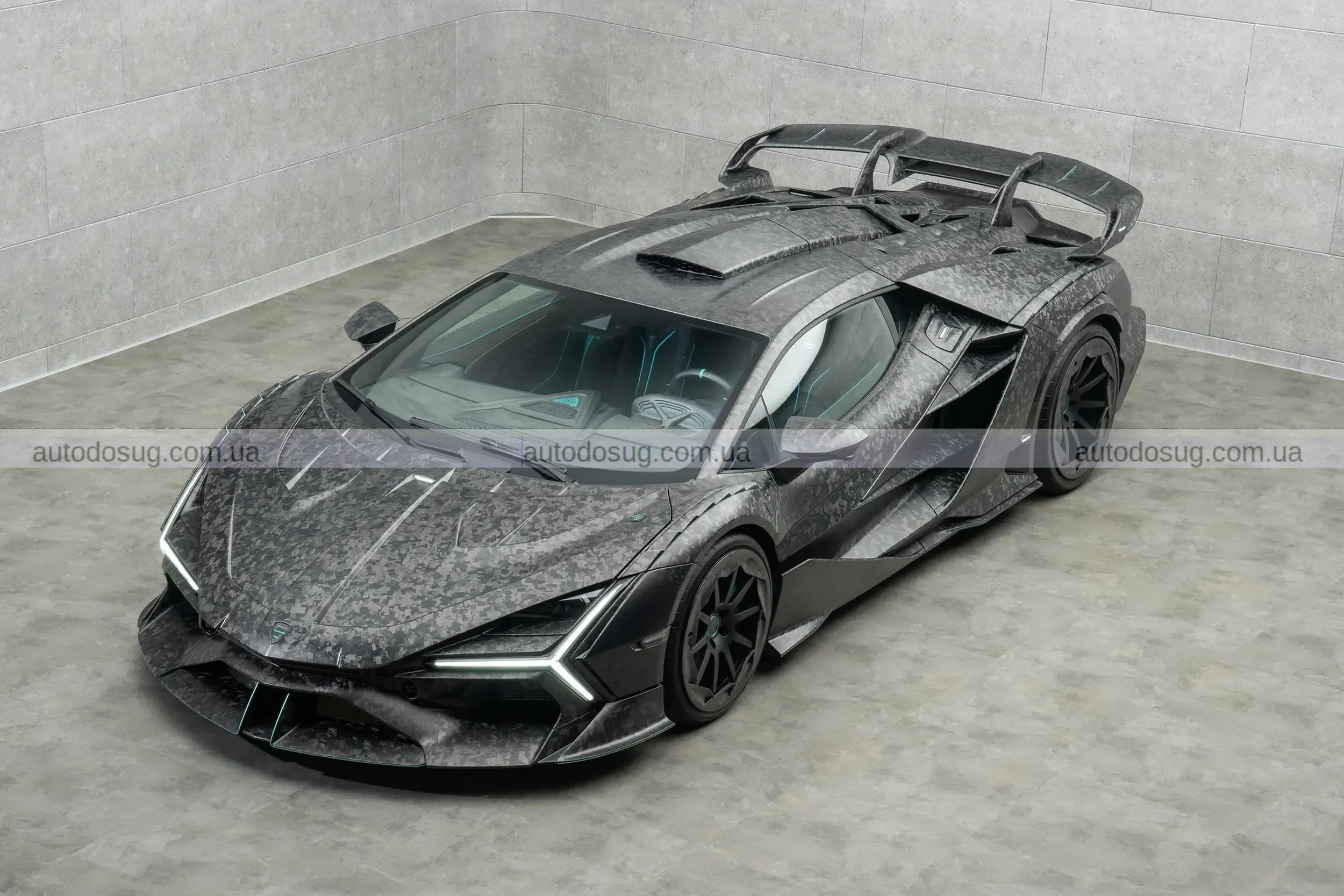 Mansory перетворює Lamborghini Revuelto на карбоновий монстр Carbonado X
