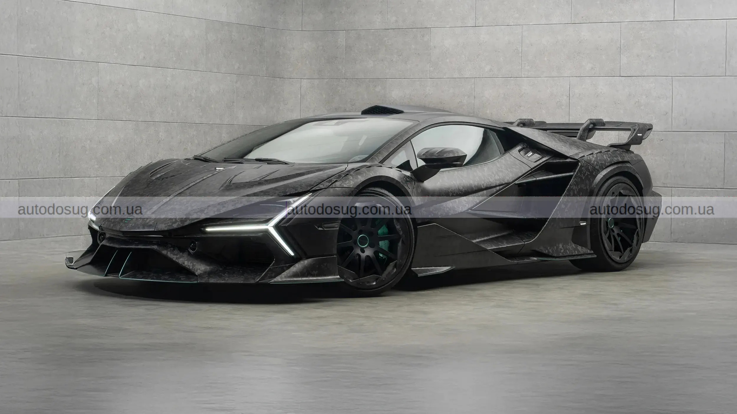 Mansory перетворює Lamborghini Revuelto на карбоновий монстр Carbonado X