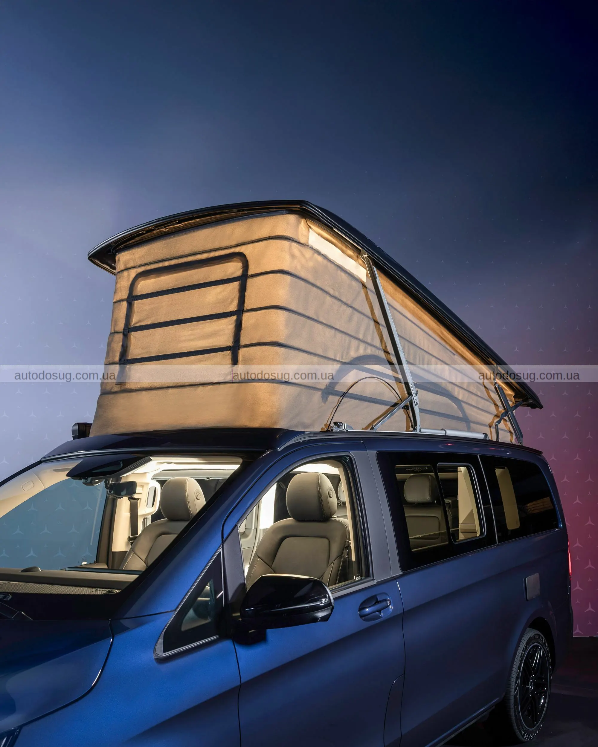 Mercedes перетворює фургон на справжній мобільний дім для життєвих пригод