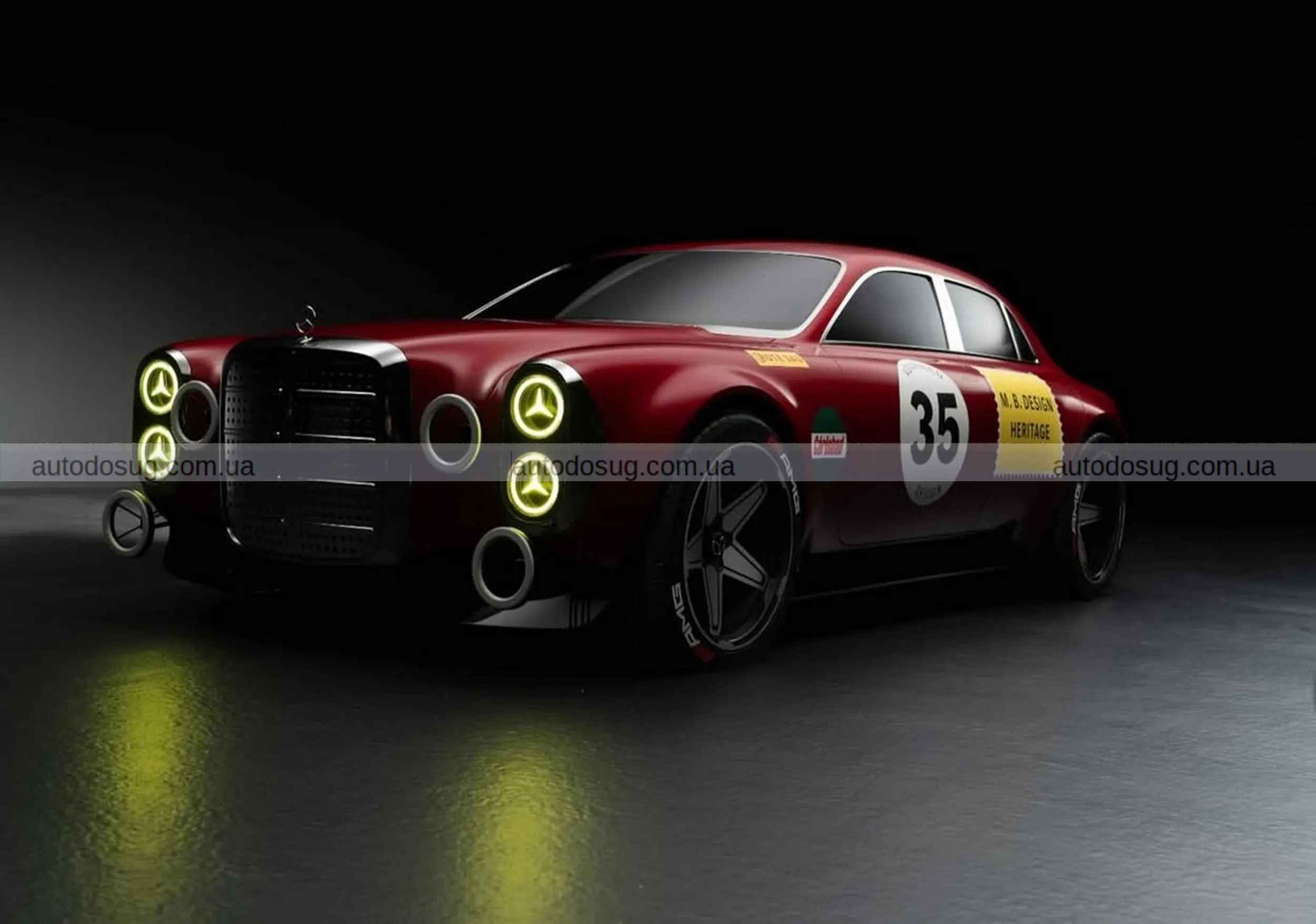 Mercedes представляє таємний концепт, який об’єднав минуле і майбутнє дизайну