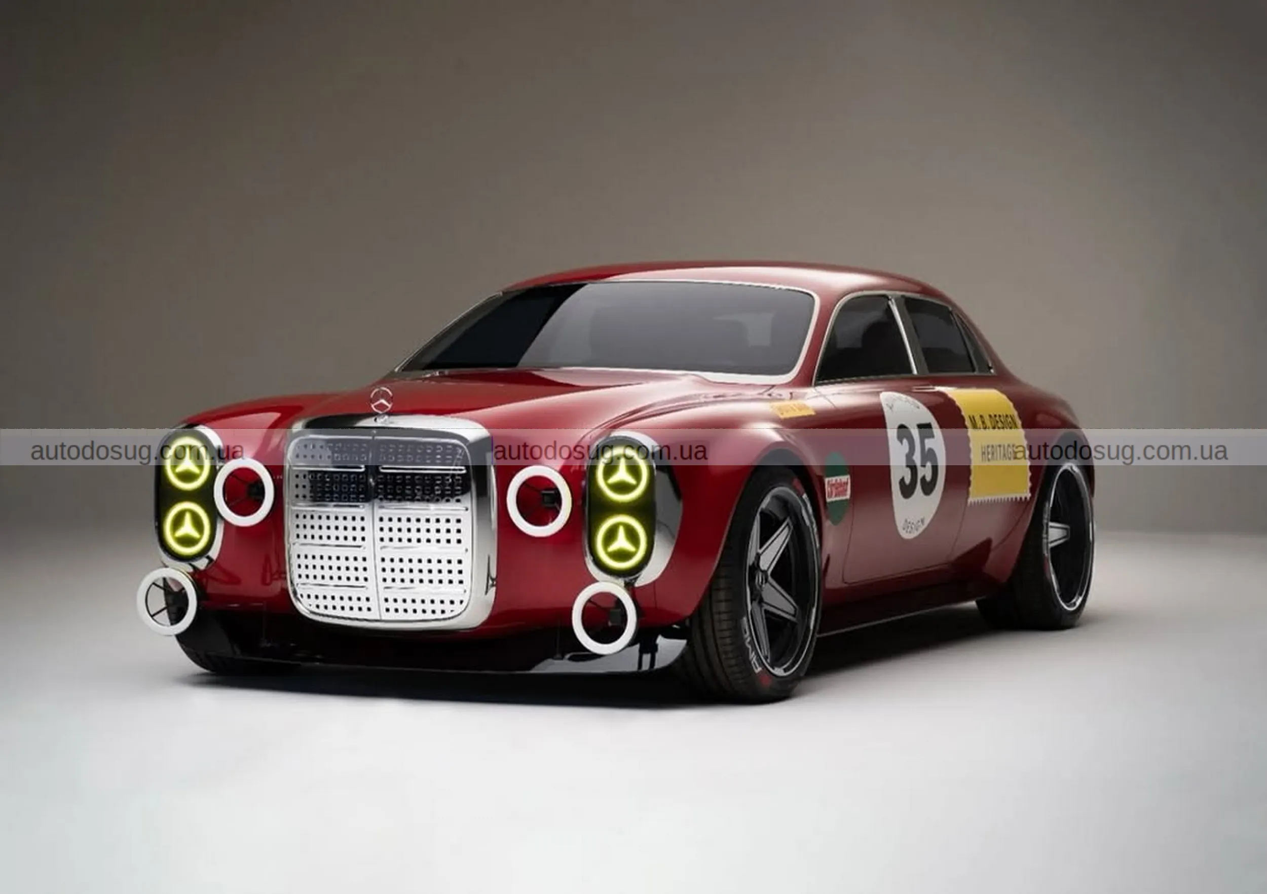 Mercedes представляє таємний концепт, який об’єднав минуле і майбутнє дизайну