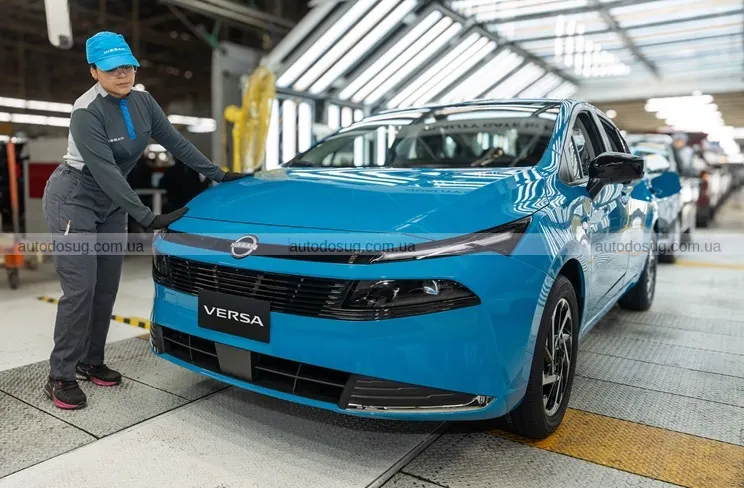 Найдешевший седан Nissan Versa 2027 готується до прем’єри