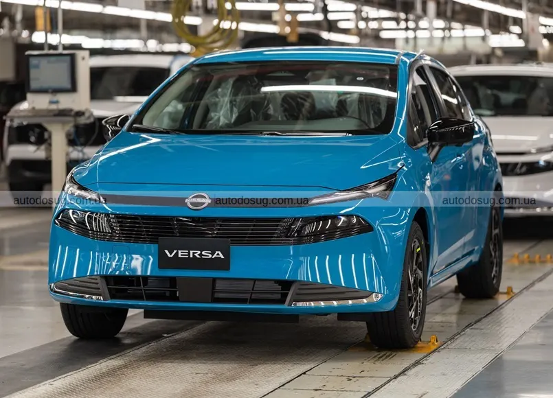 Nissan показав новий салон Versa і здивував технологіями бюджетного седана