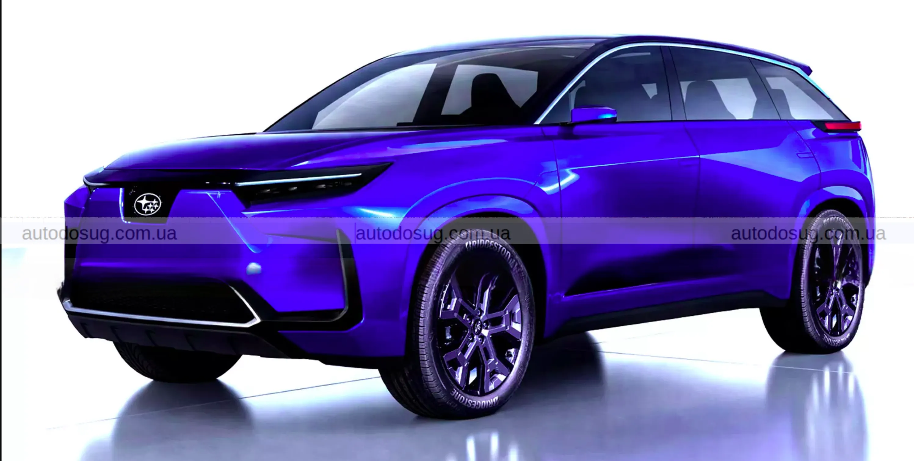 Subaru готує своє велике електричне сімейне авто на основі Toyota Highlander EV