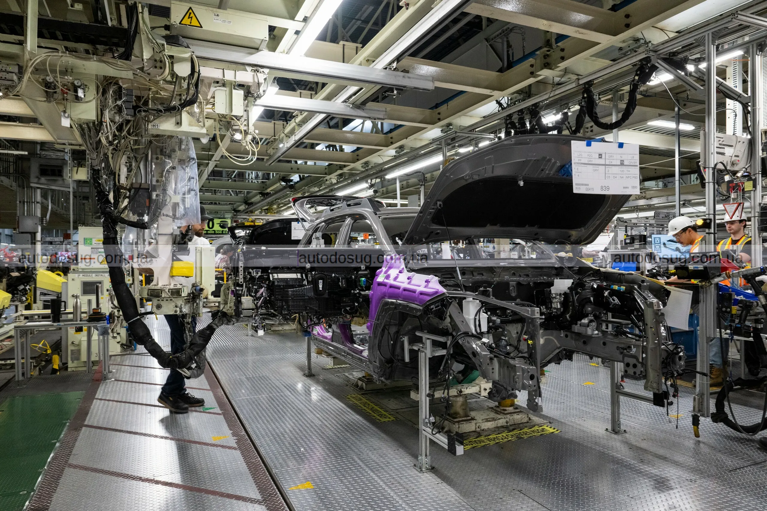 Toyota виробляє новий кросовер RAV4 у кількох країнах світу та адаптує виробництво під сучасні вимоги