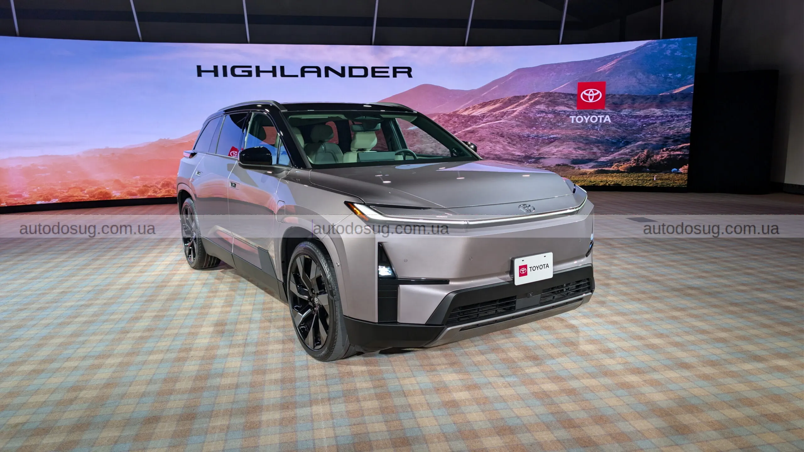 Toyota запускає новий електричний Highlander EV у світі великих SUV