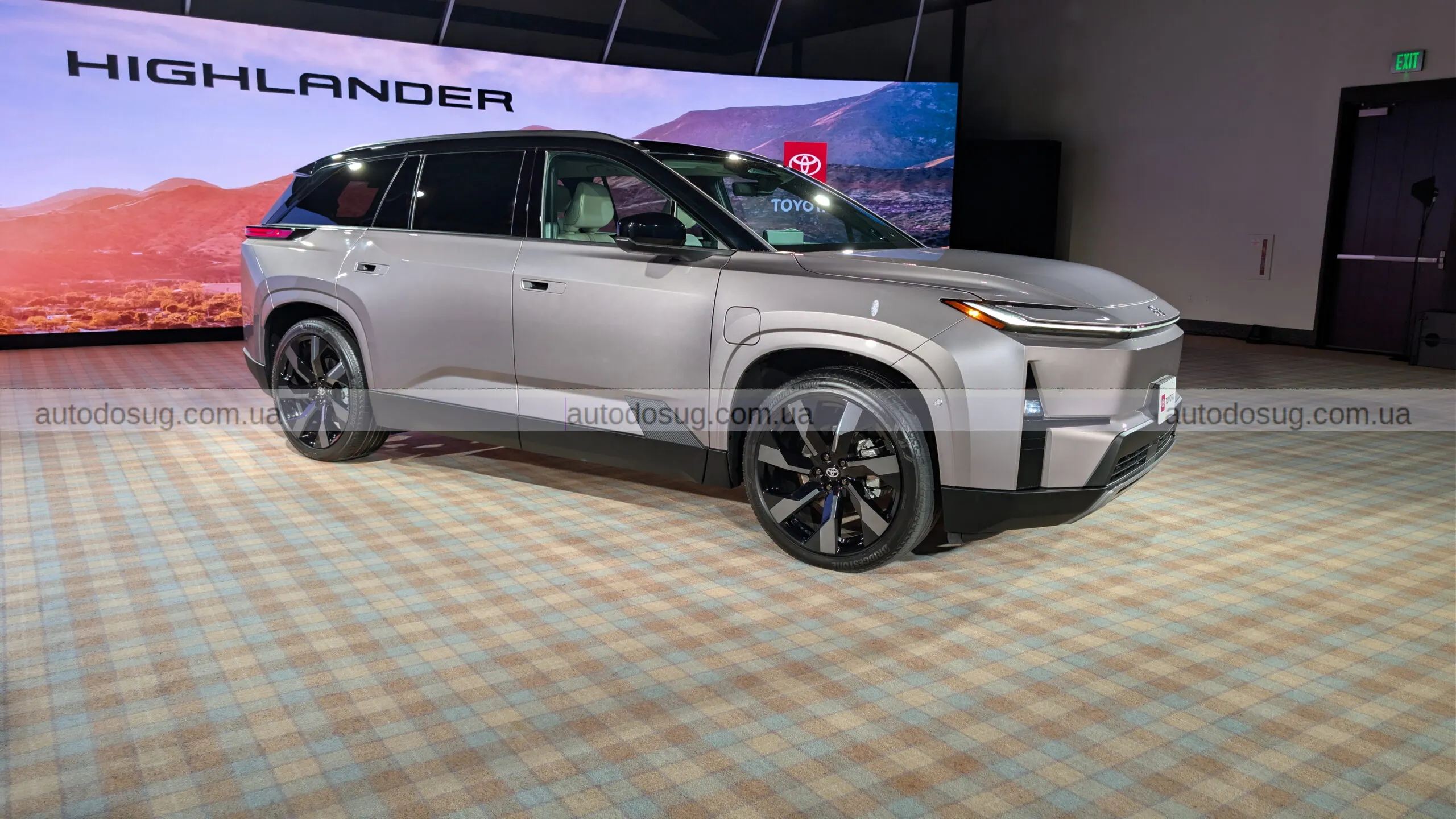 Toyota запускає новий електричний Highlander EV у світі великих SUV