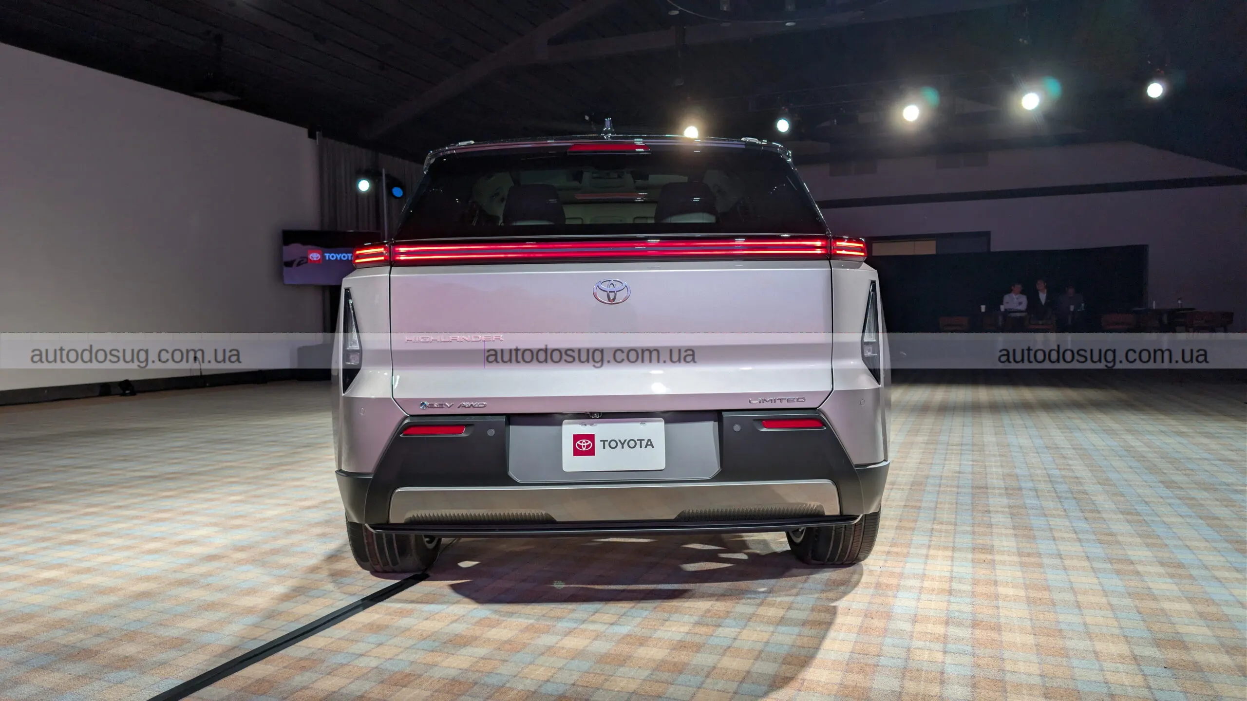 Toyota запускає новий електричний Highlander EV у світі великих SUV