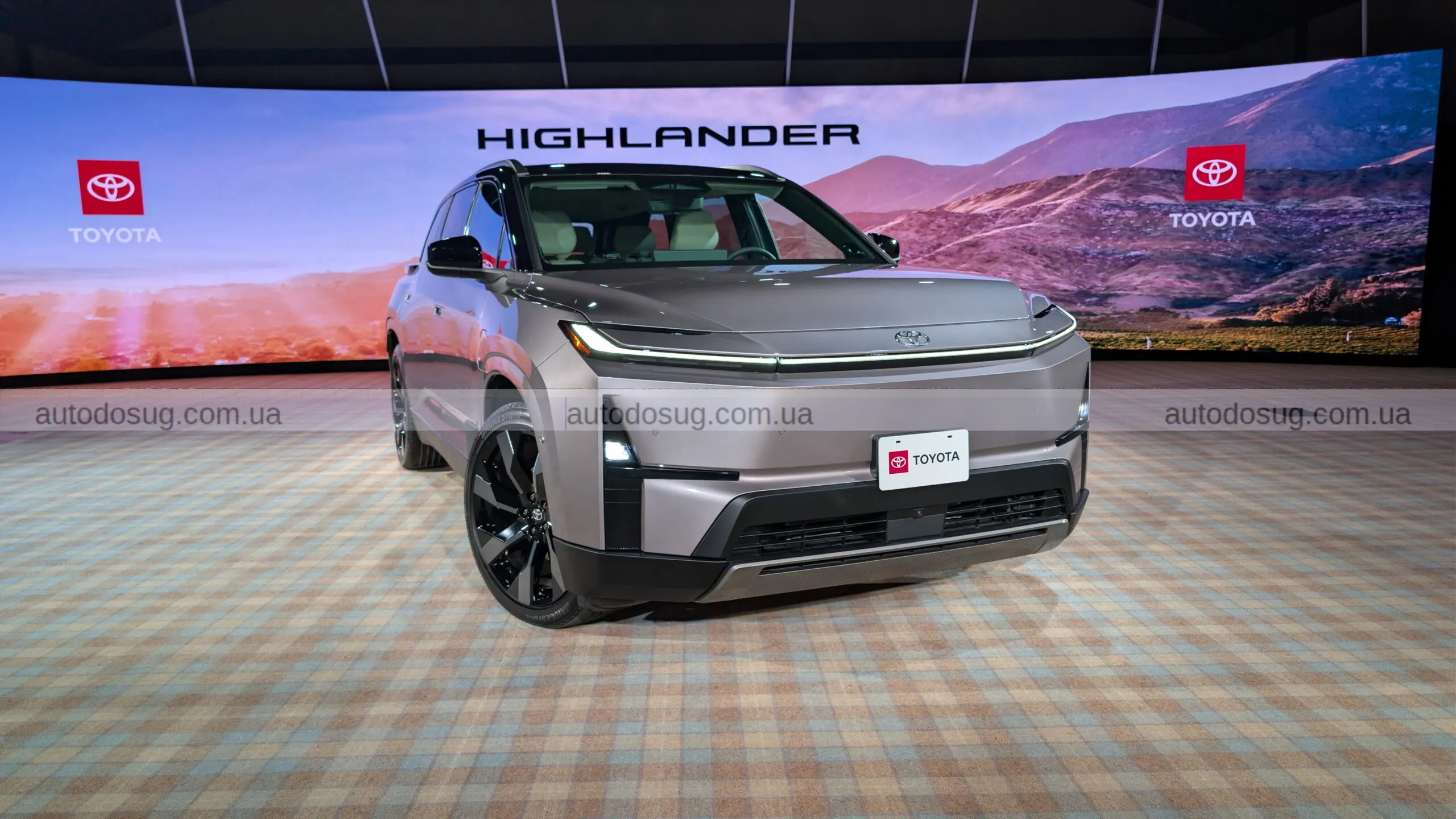 Toyota запускає новий електричний Highlander EV у світі великих SUV