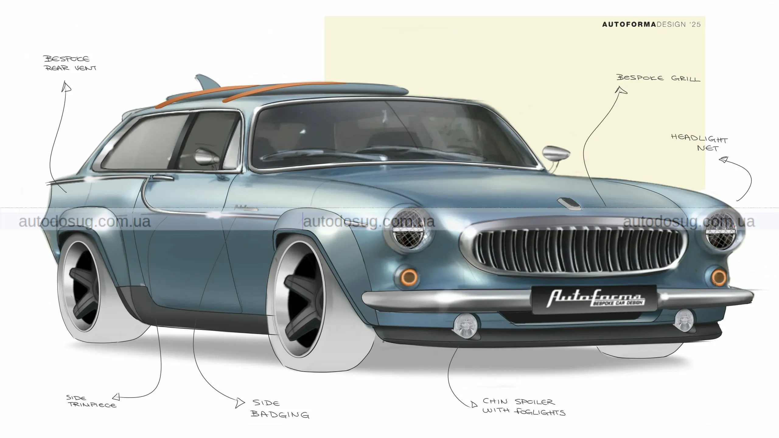 Volvo повертає P1800 ES у вигляді неймовірного рестомода