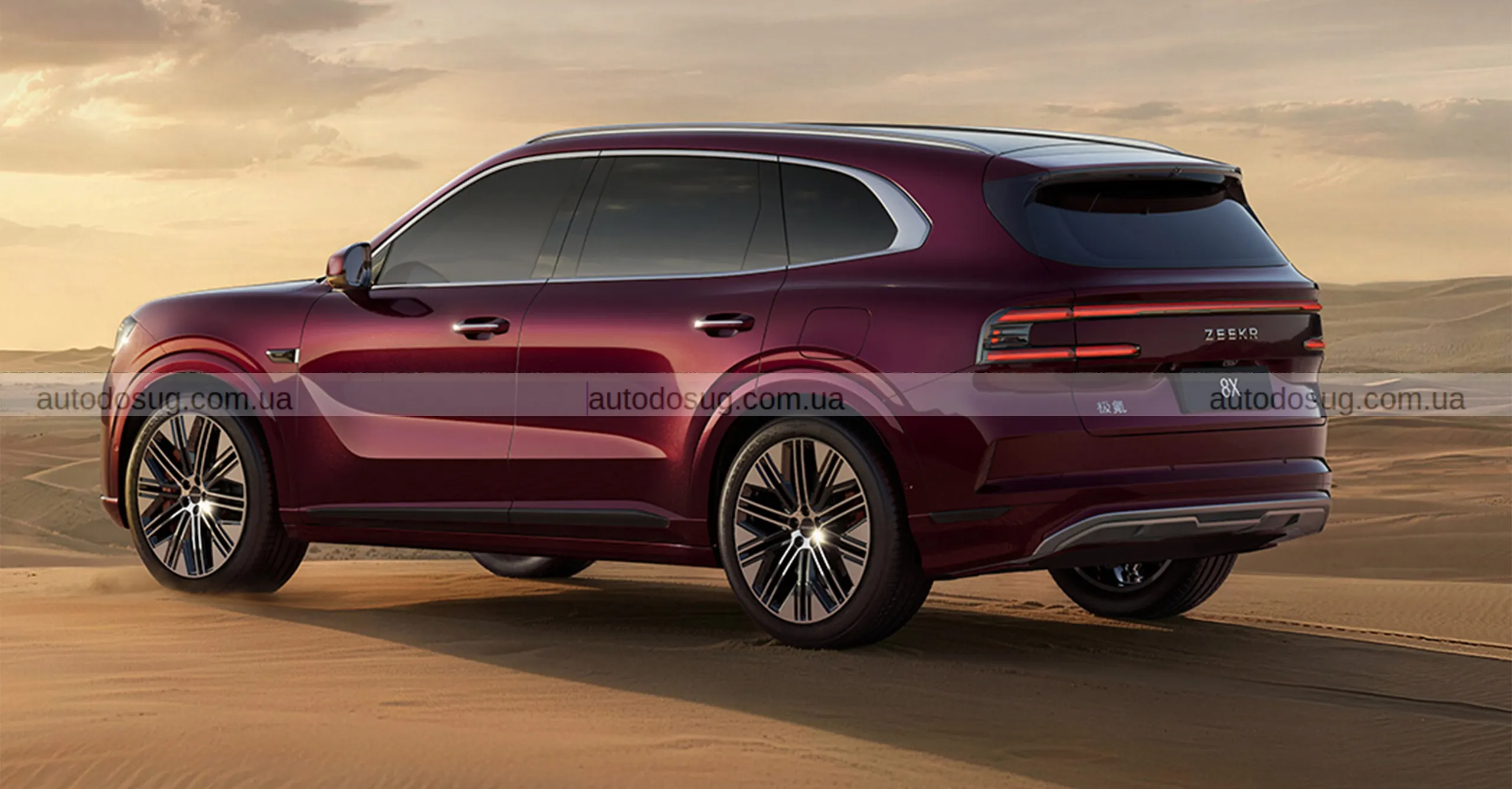 Zeekr 8X виходить на арену великих SUV