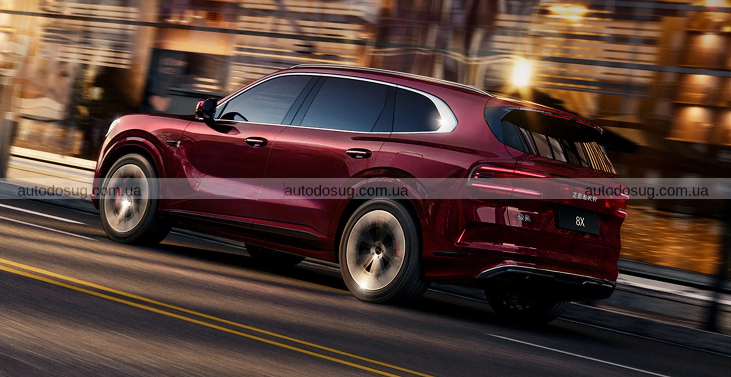 Zeekr 8X виходить на арену великих SUV