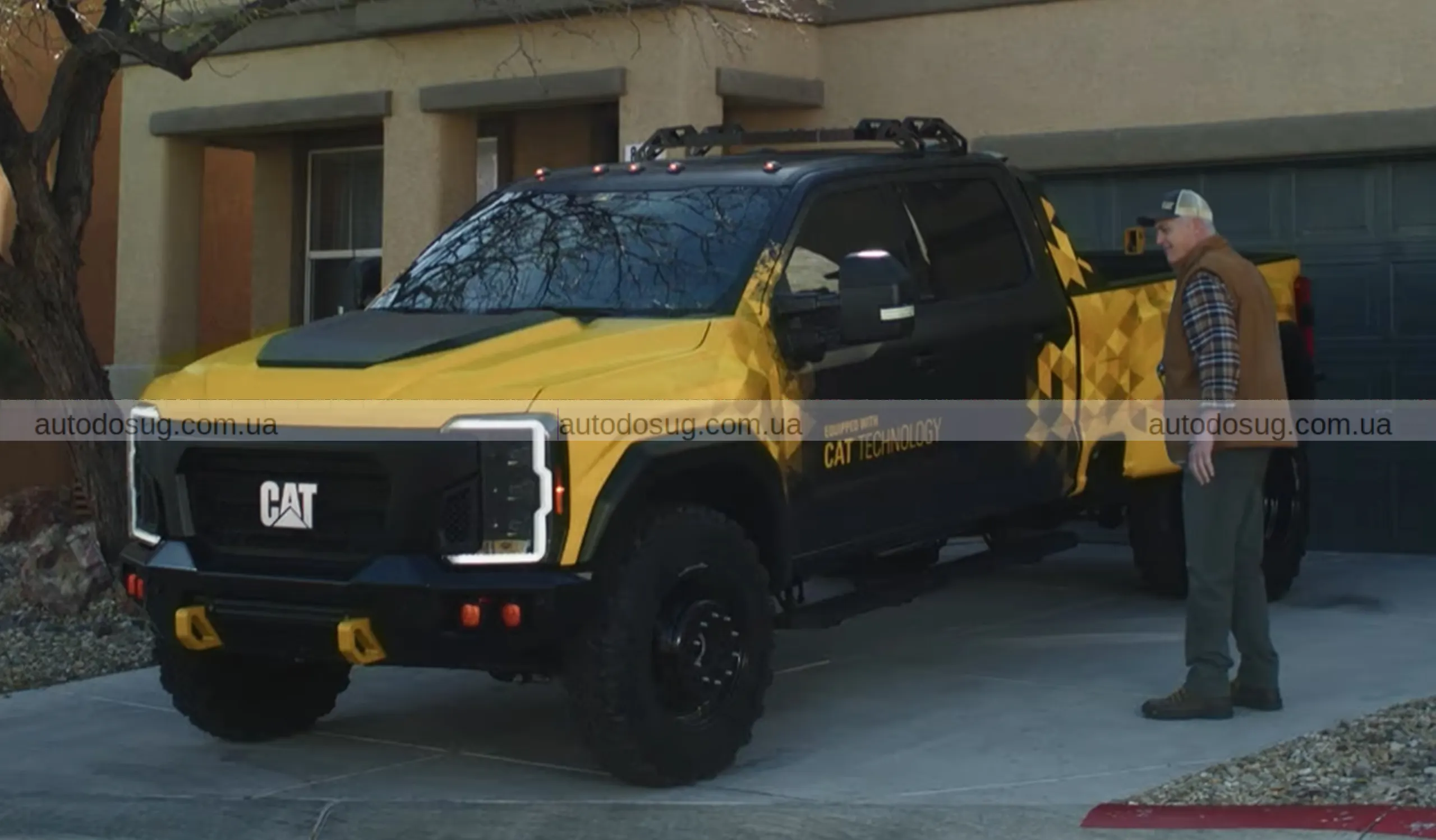 Caterpillar показав власний пікап і здивував навіть фанатів важкої техніки