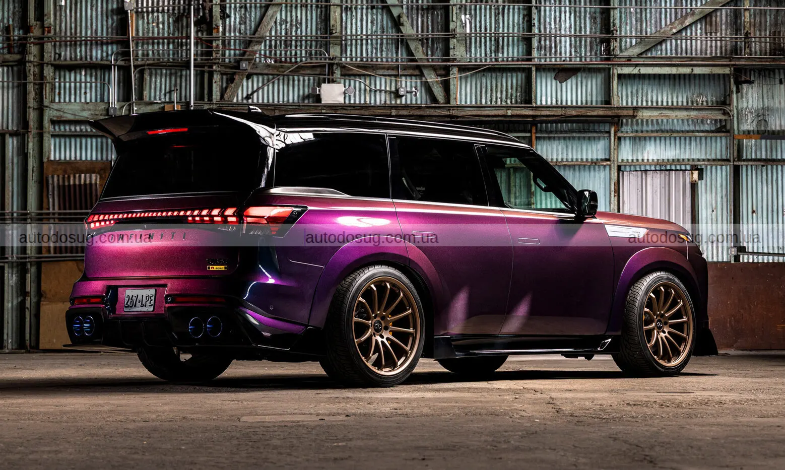 Флагманський Infiniti QX80 отримує надпотужну версію Red Sport