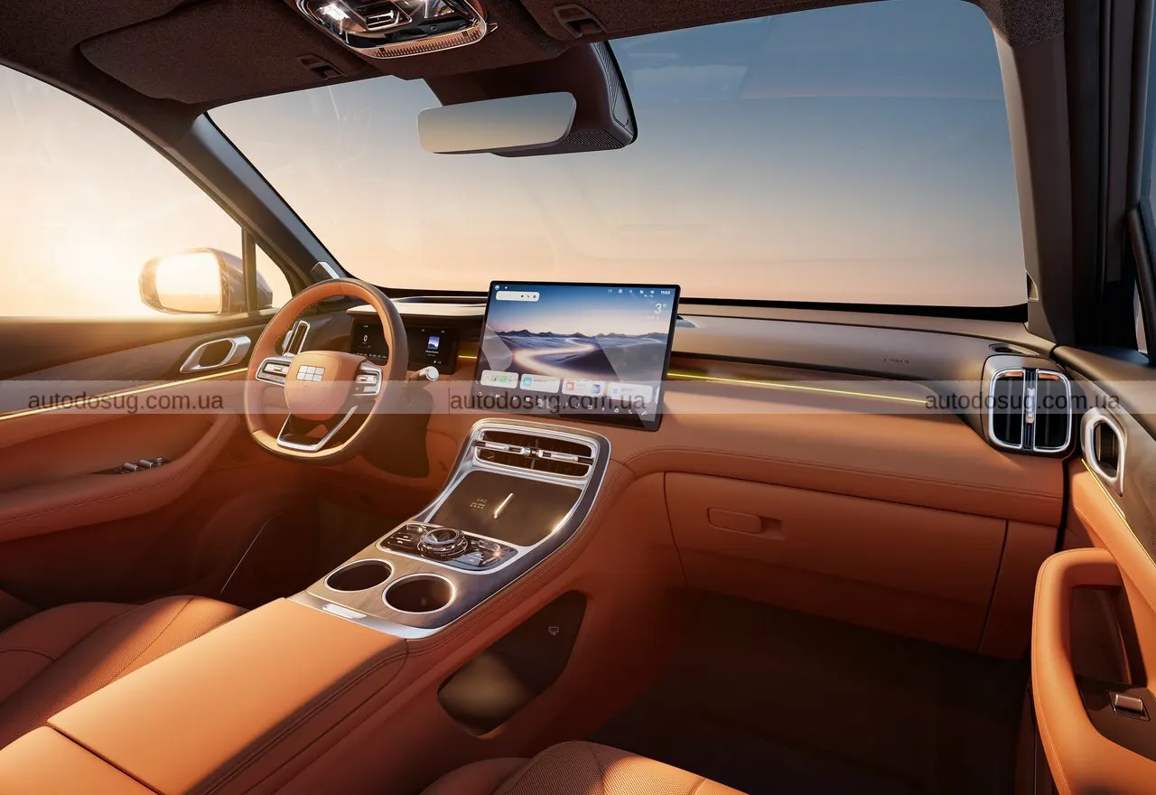 Geely запускає Galaxy M7 і показує гібрид, який їздить як електромобіль