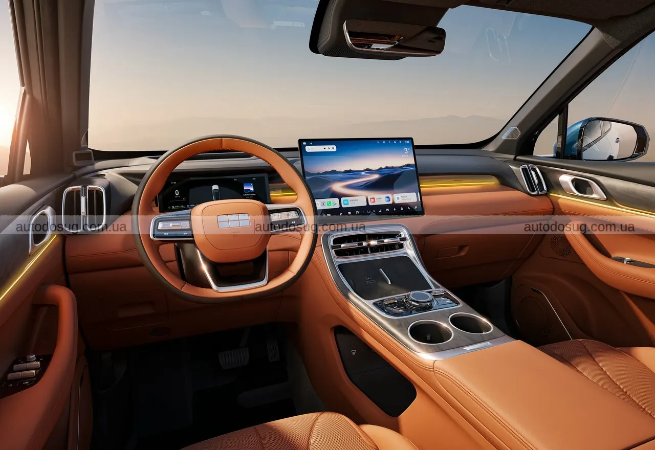 Geely запускає Galaxy M7 і показує гібрид, який їздить як електромобіль