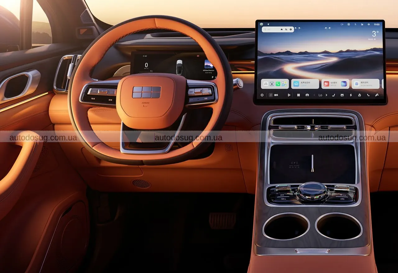 Geely запускає Galaxy M7 і показує гібрид, який їздить як електромобіль