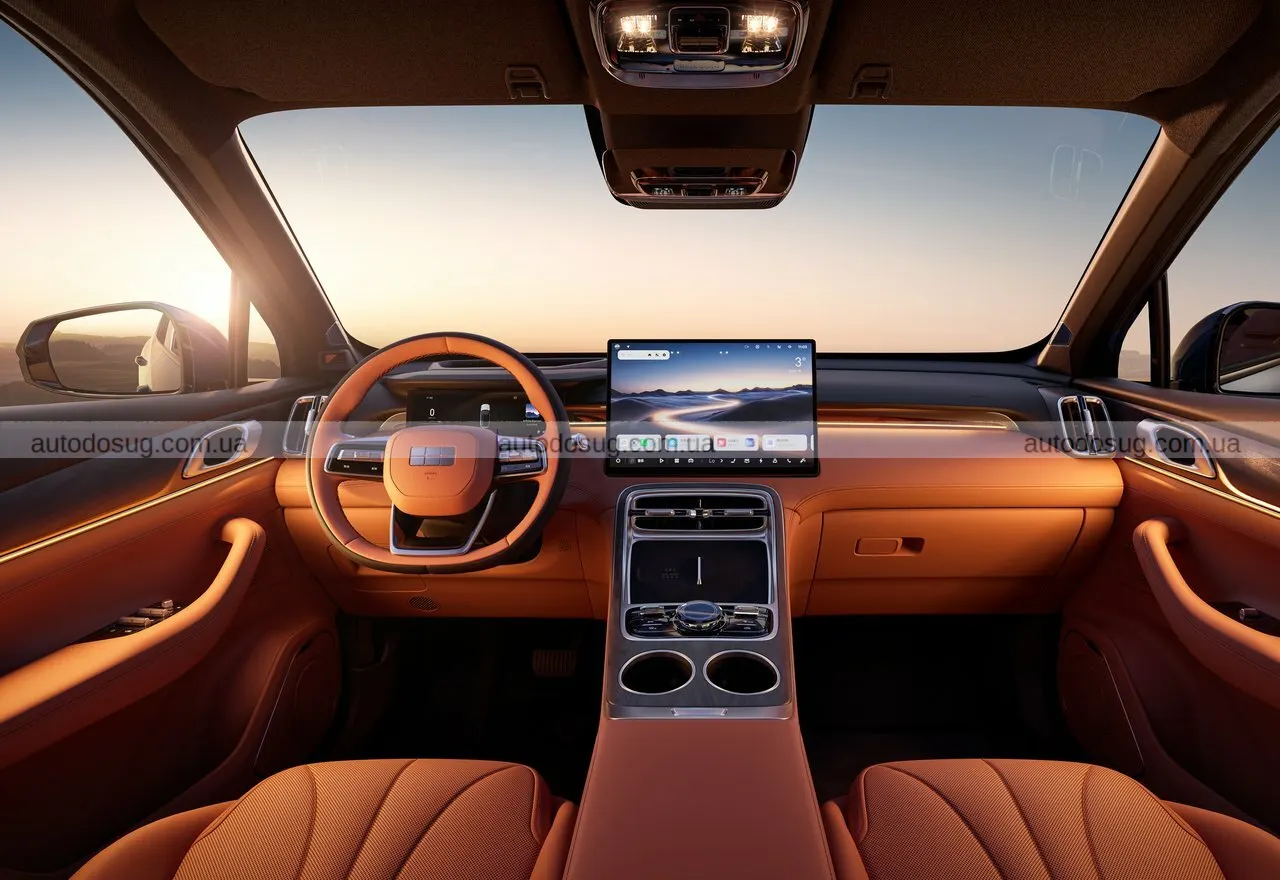 Geely запускає Galaxy M7 і показує гібрид, який їздить як електромобіль