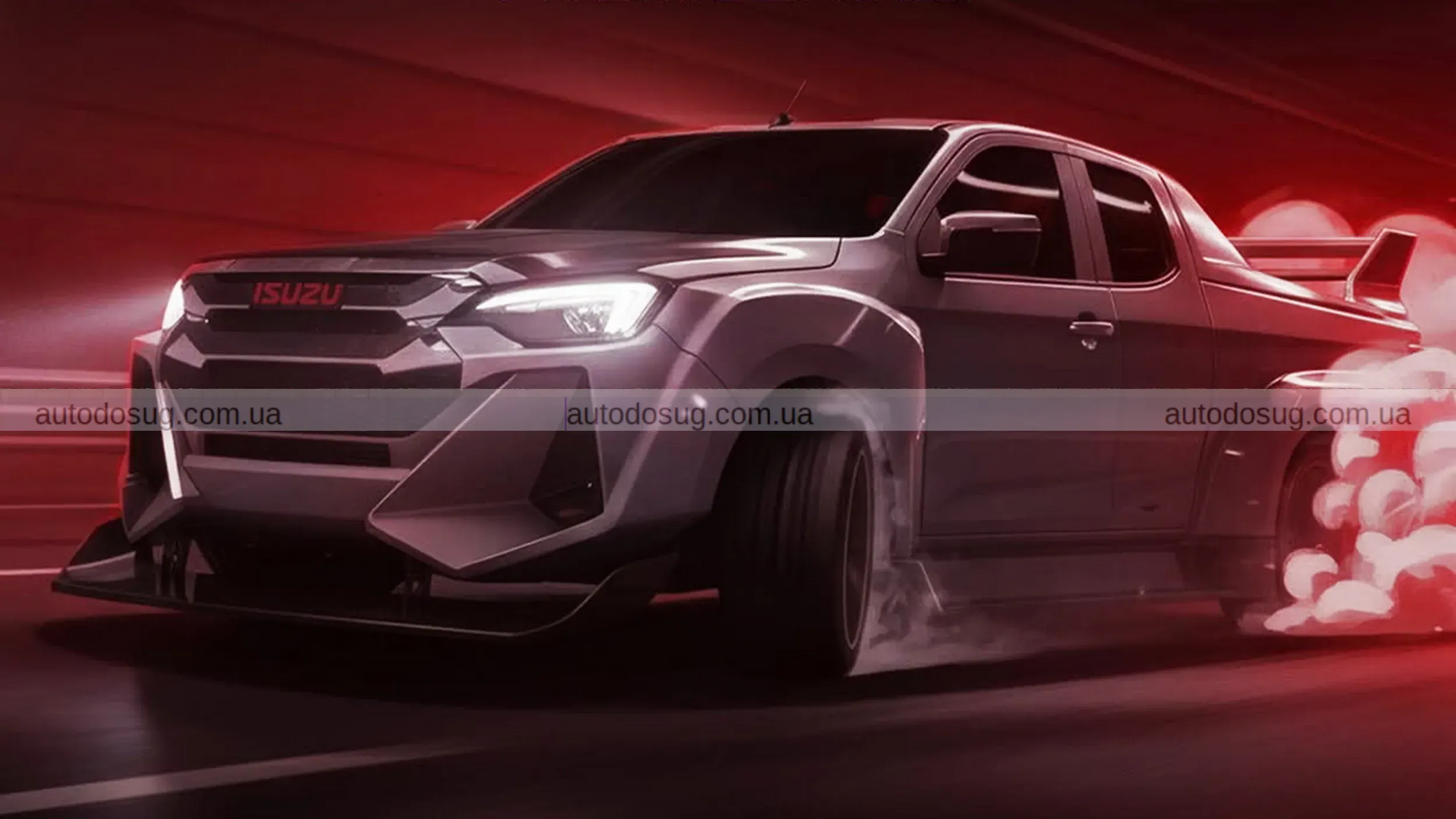 Isuzu D-Max перетворюється на трекового монстра і руйнує уявлення про пікапи