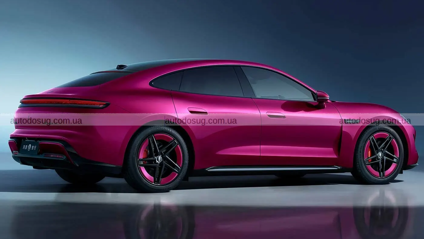 Китайський електроседан SAIC Z7 виглядає як Porsche Taycan, але коштуватиме в рази дешевше