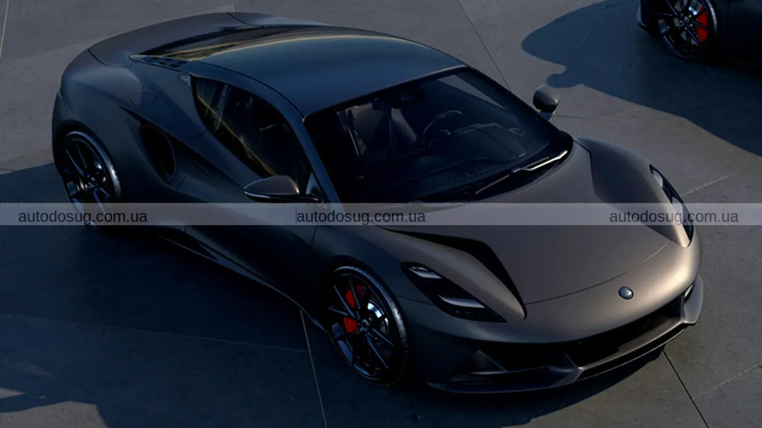 Lotus Emira Scura перетворює спорткар на темний арт-об’єкт