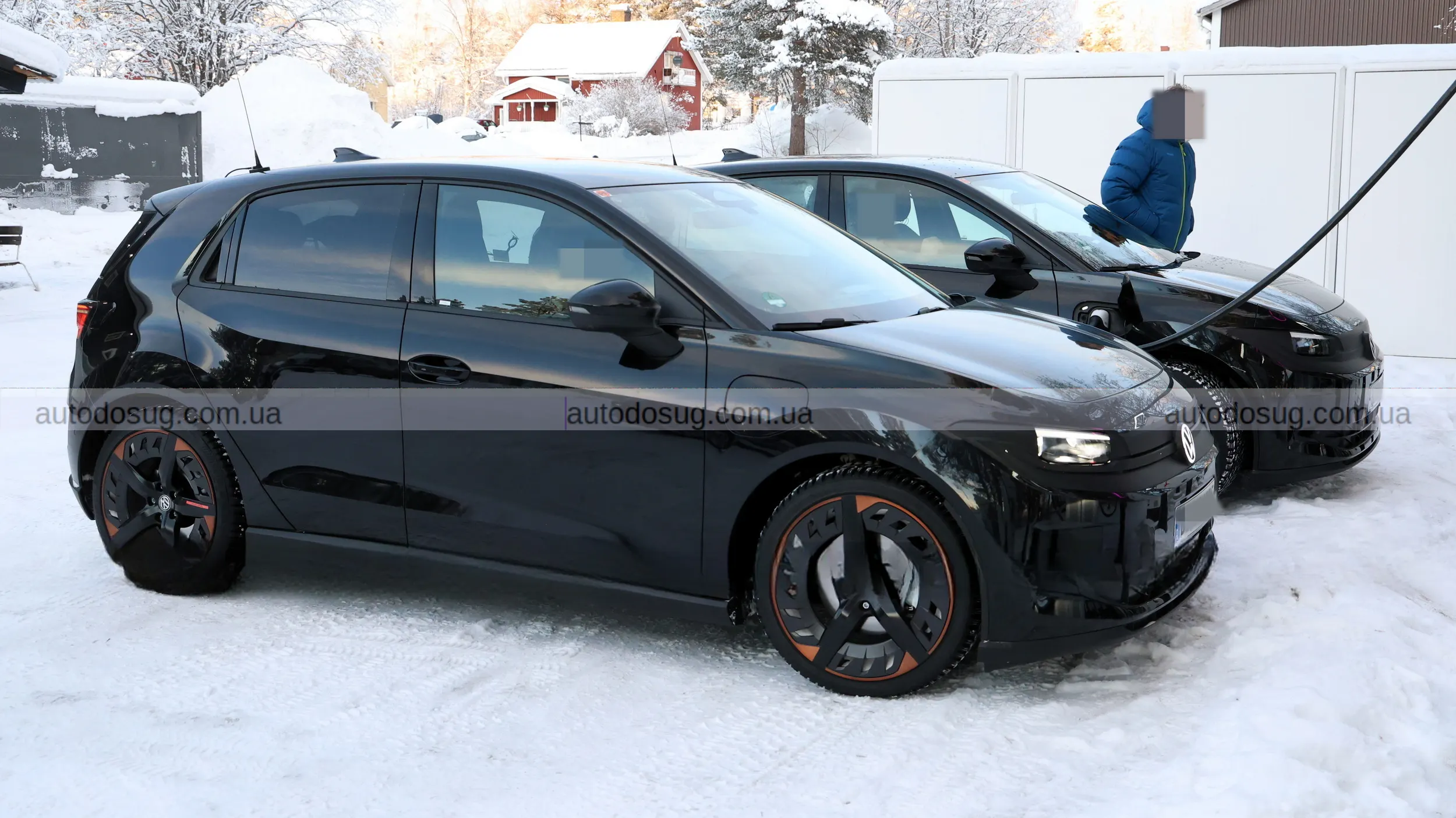 Майбутній електричний Volkswagen ID. Polo майже без камуфляжу помітили на тестах