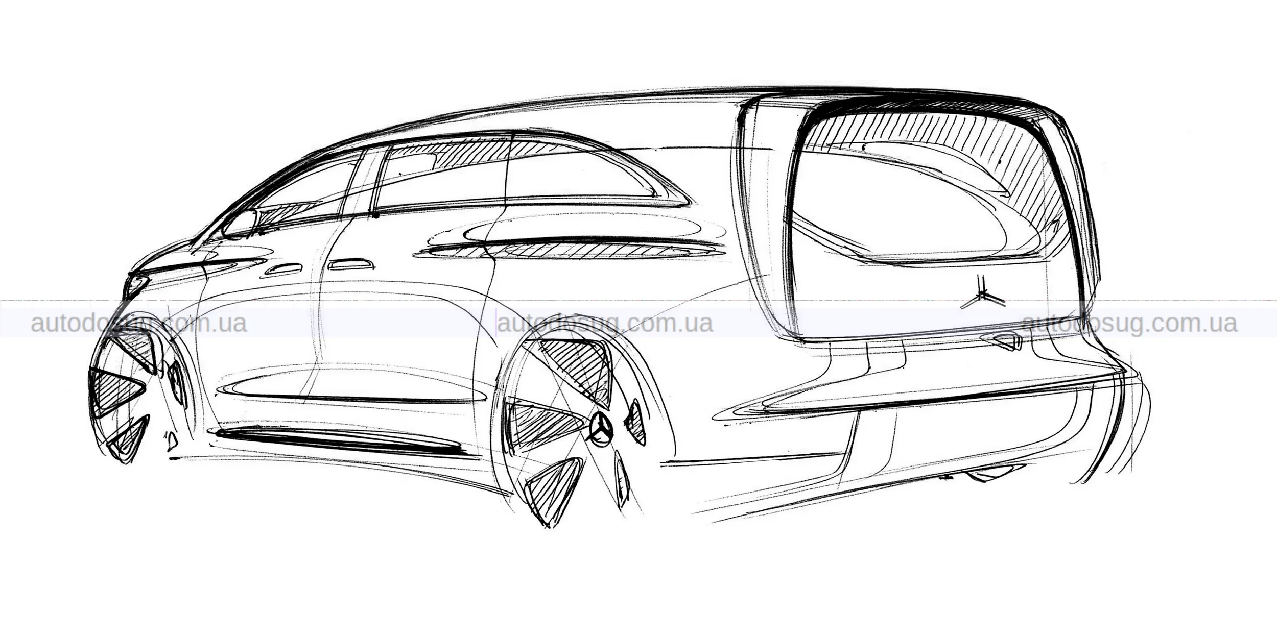 Mercedes переосмислює мінівен і створює розкішний електричний VLE